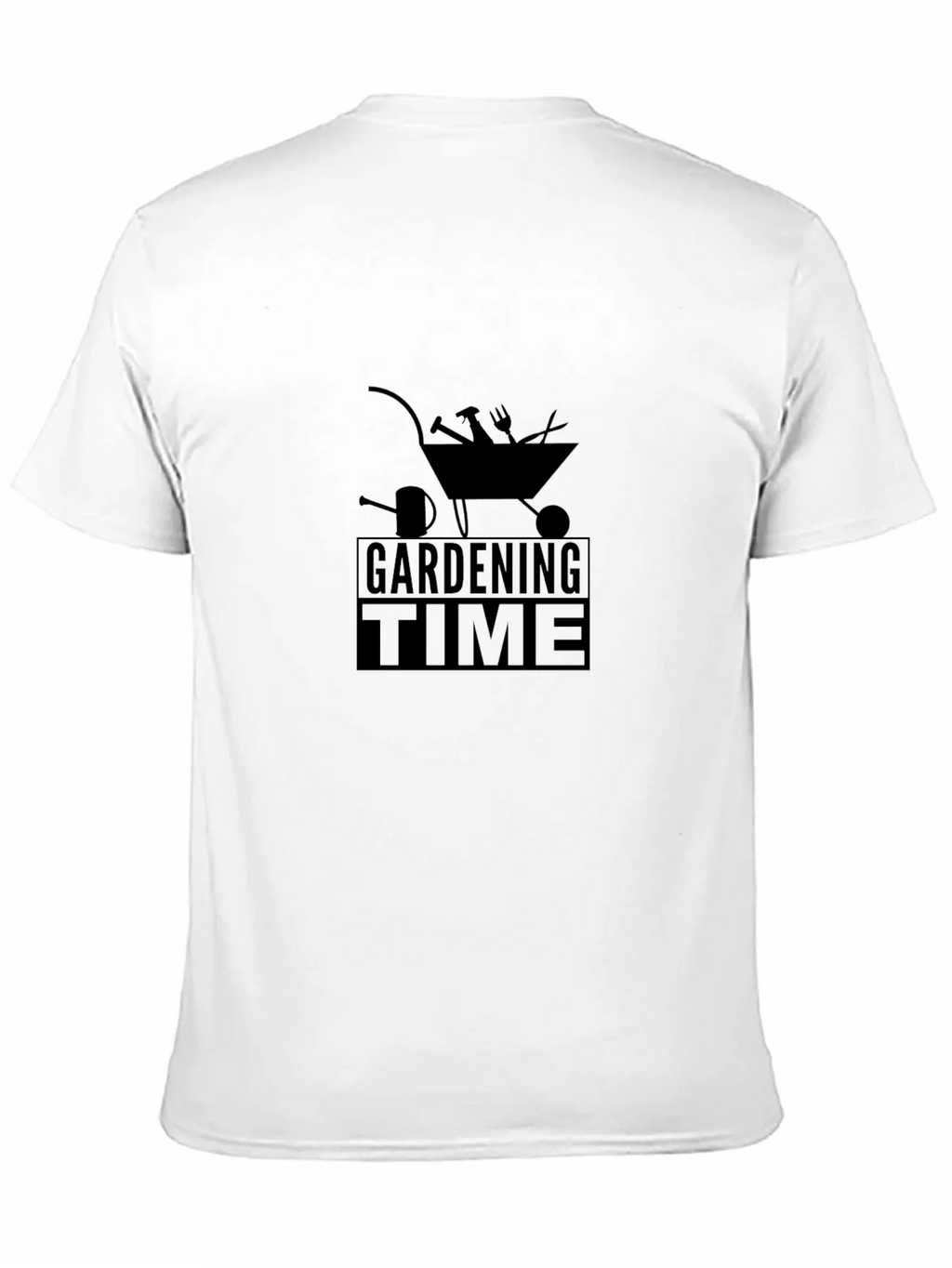 Gardening Time Black T-Shirt product image 10