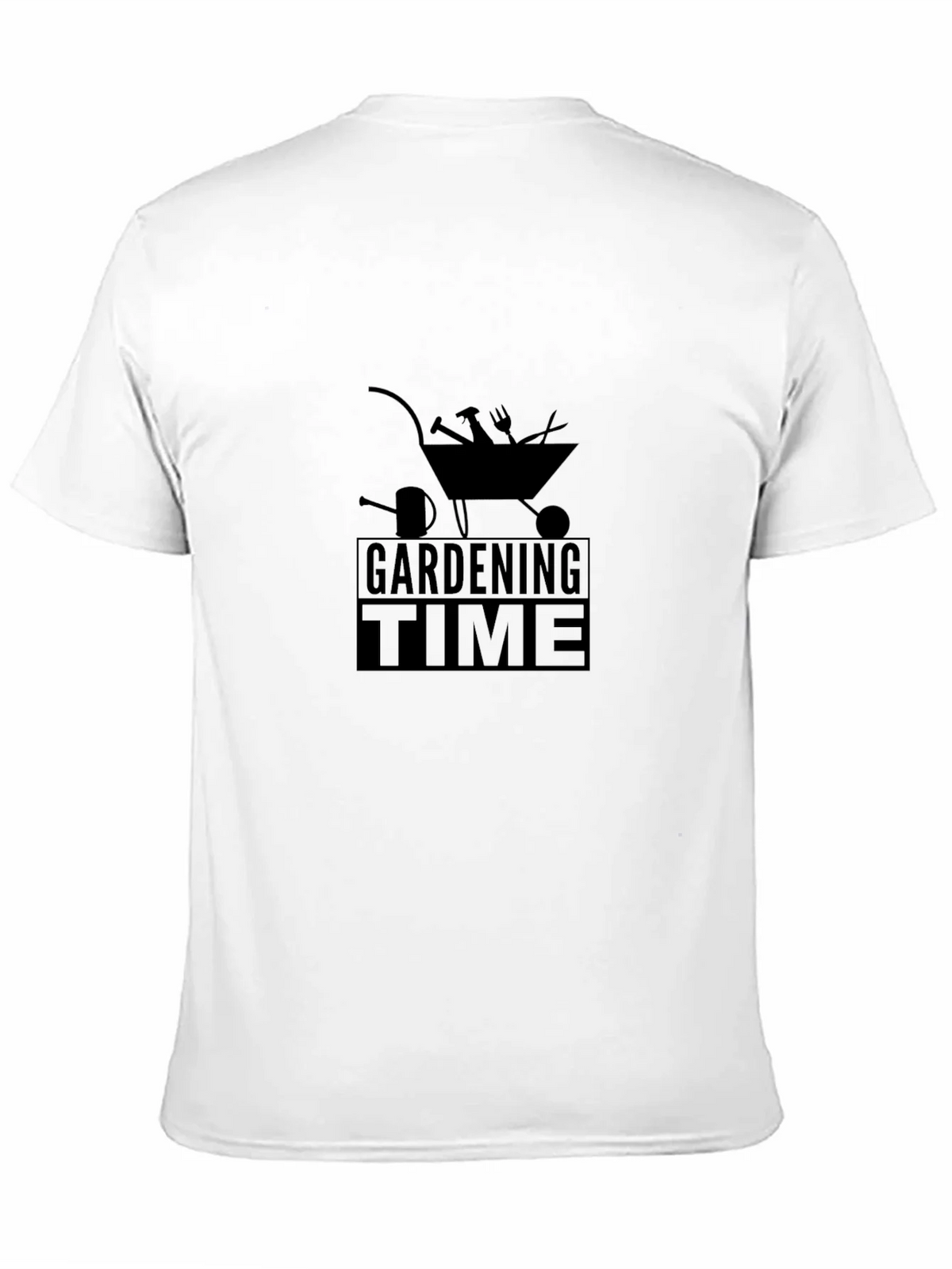 Gardening Time Black T-Shirt product image 10