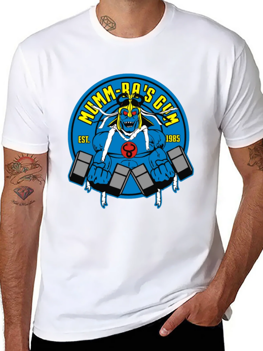 Mumm-Ras Gym Black T-Shirt product image 3