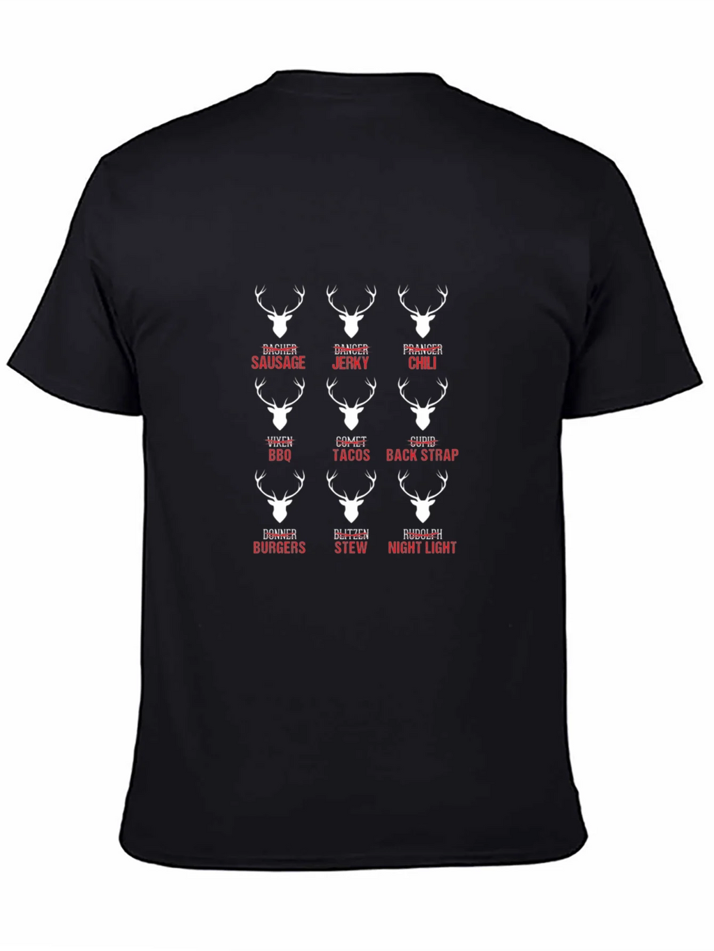 Reindeer Food Humor Christmas Tee product image 3