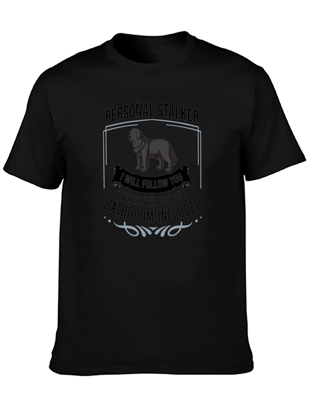 Personal Stalker Dog Graphic T-Shirt product image 3