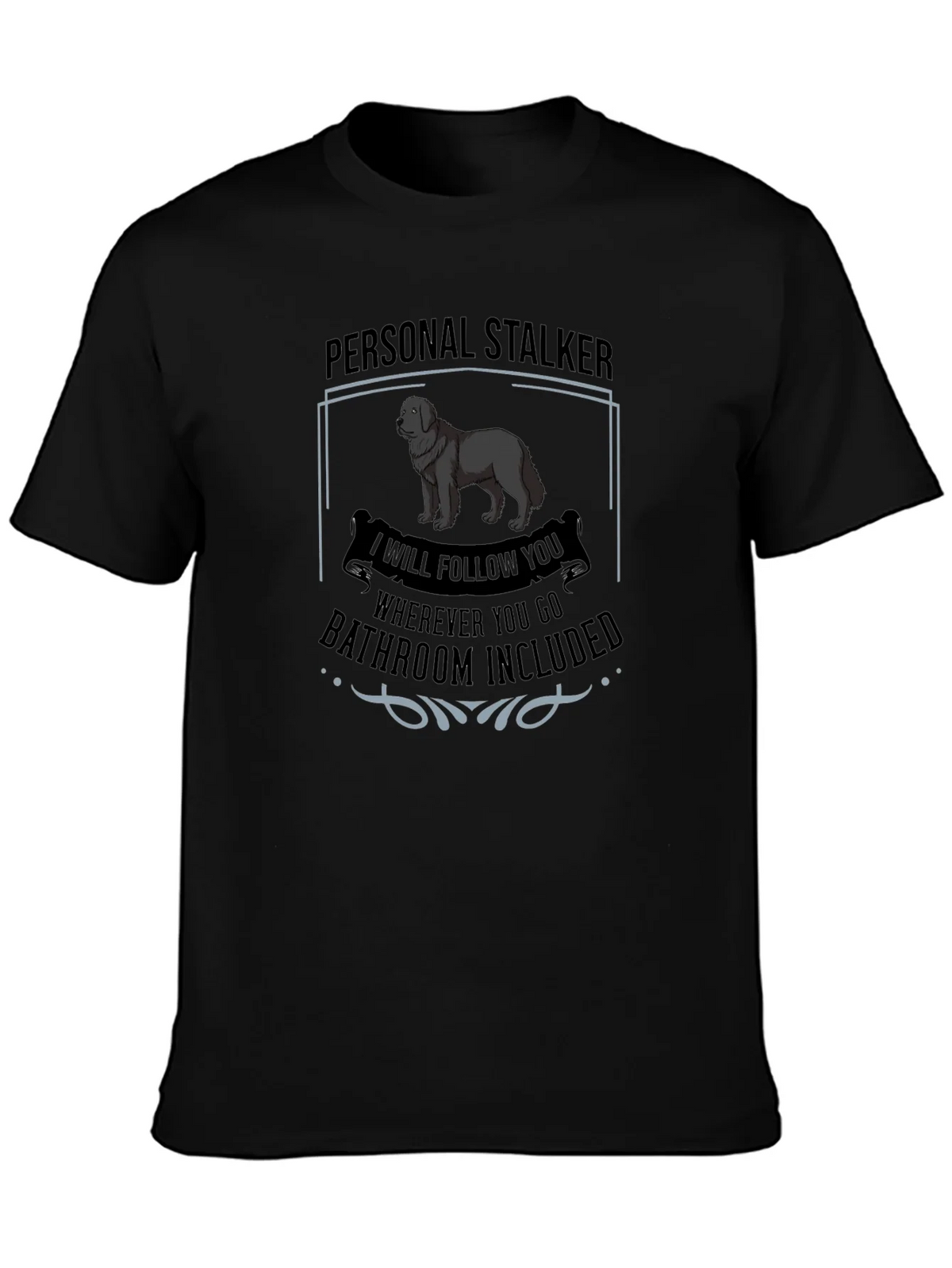 Personal Stalker Dog Graphic T-Shirt product image 3