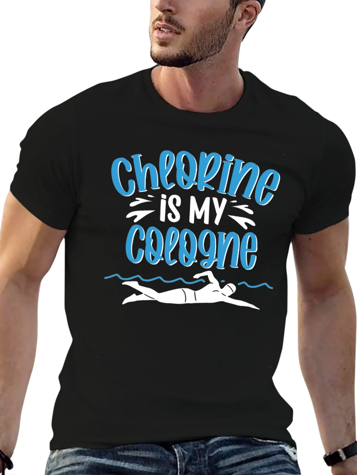 Chlorine Is My Cologne T-Shirt product image 4