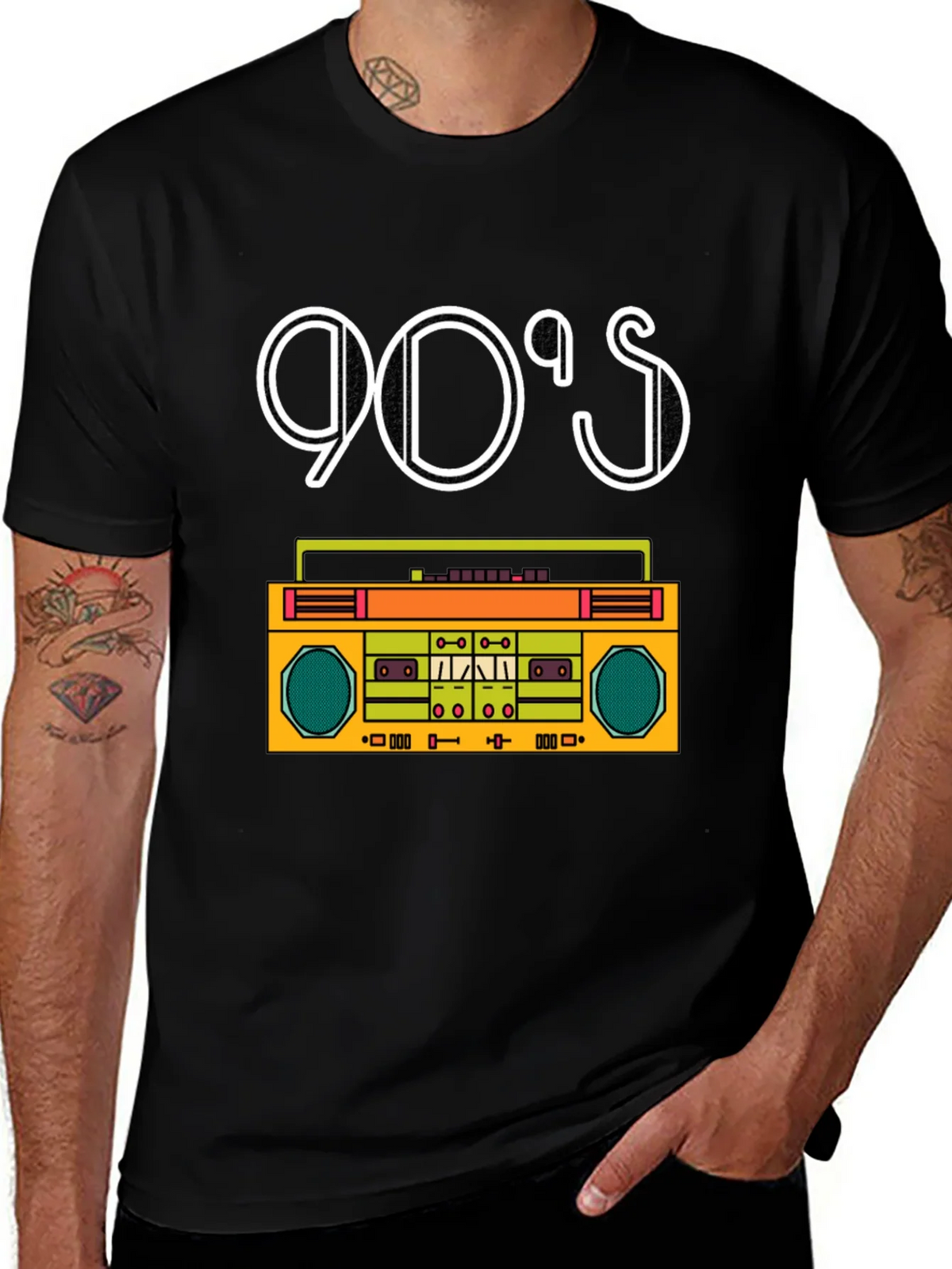 Retro 90s Boombox T-Shirt product image 1