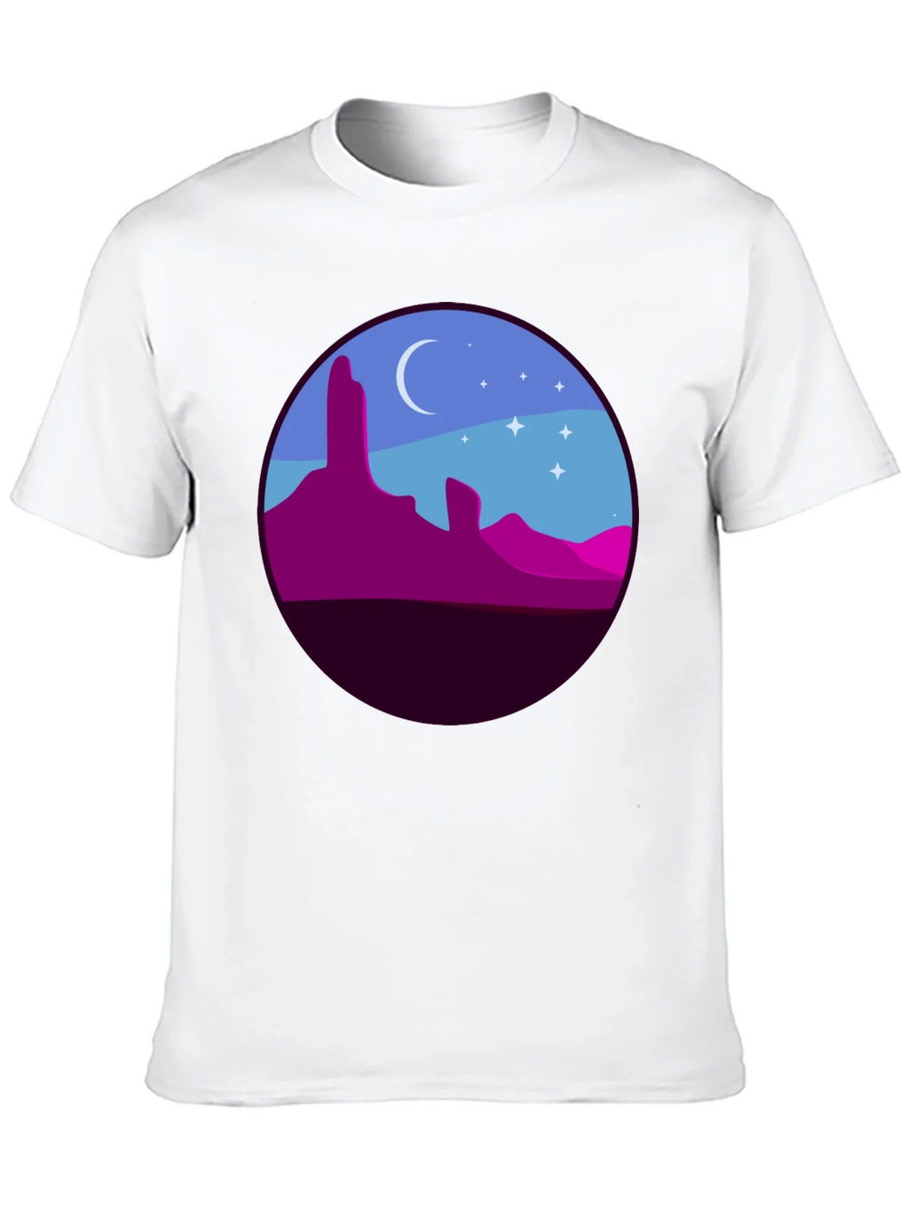 Desert Nightscape Graphic Tee product image 8
