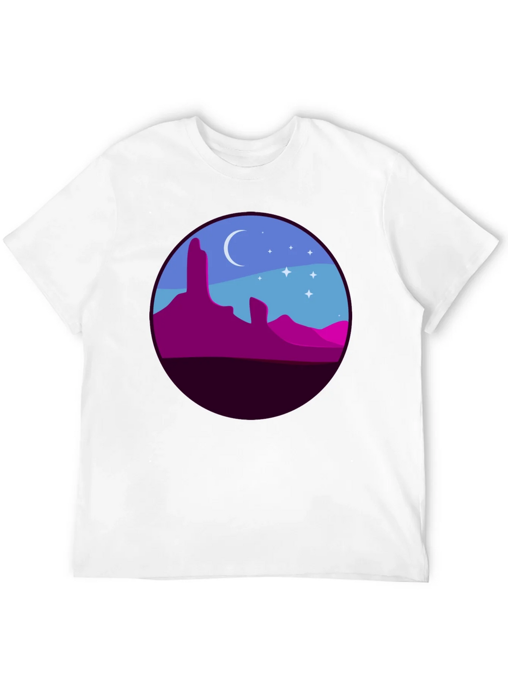 Desert Nightscape Graphic Tee product image 9