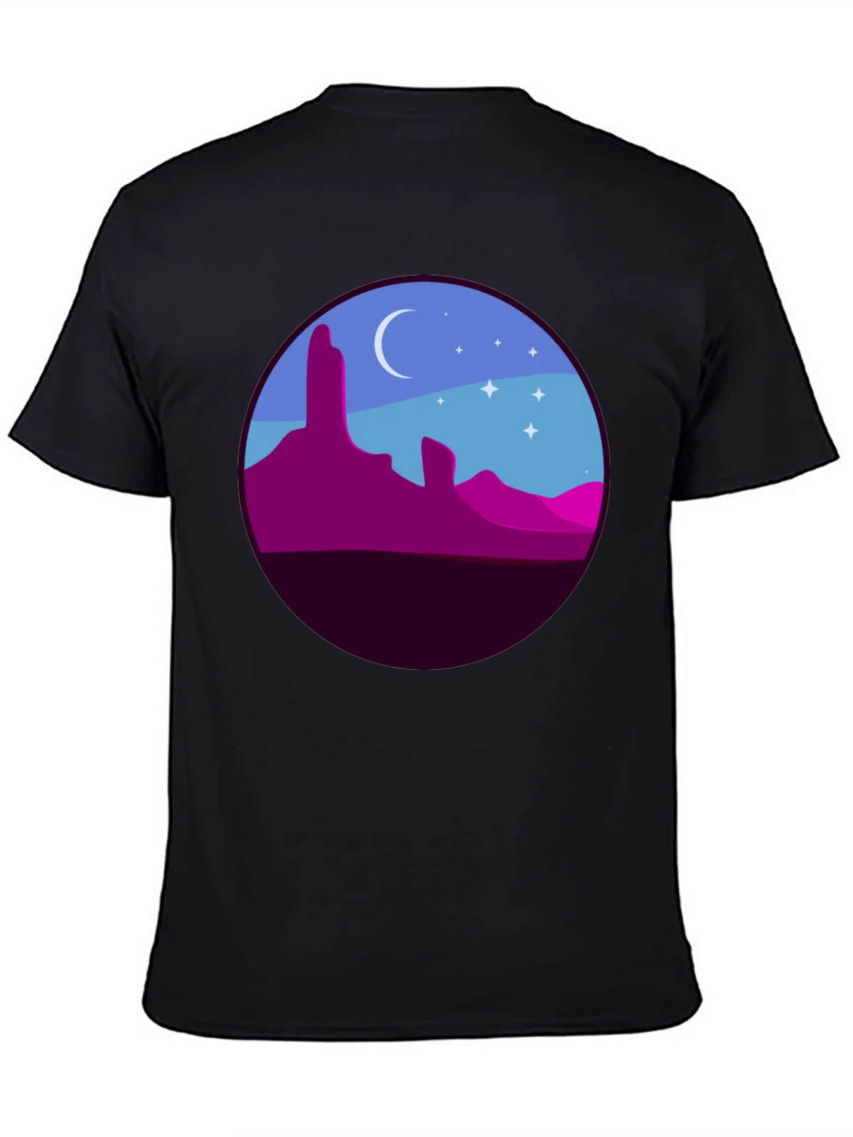 Desert Nightscape Graphic Tee product image 4