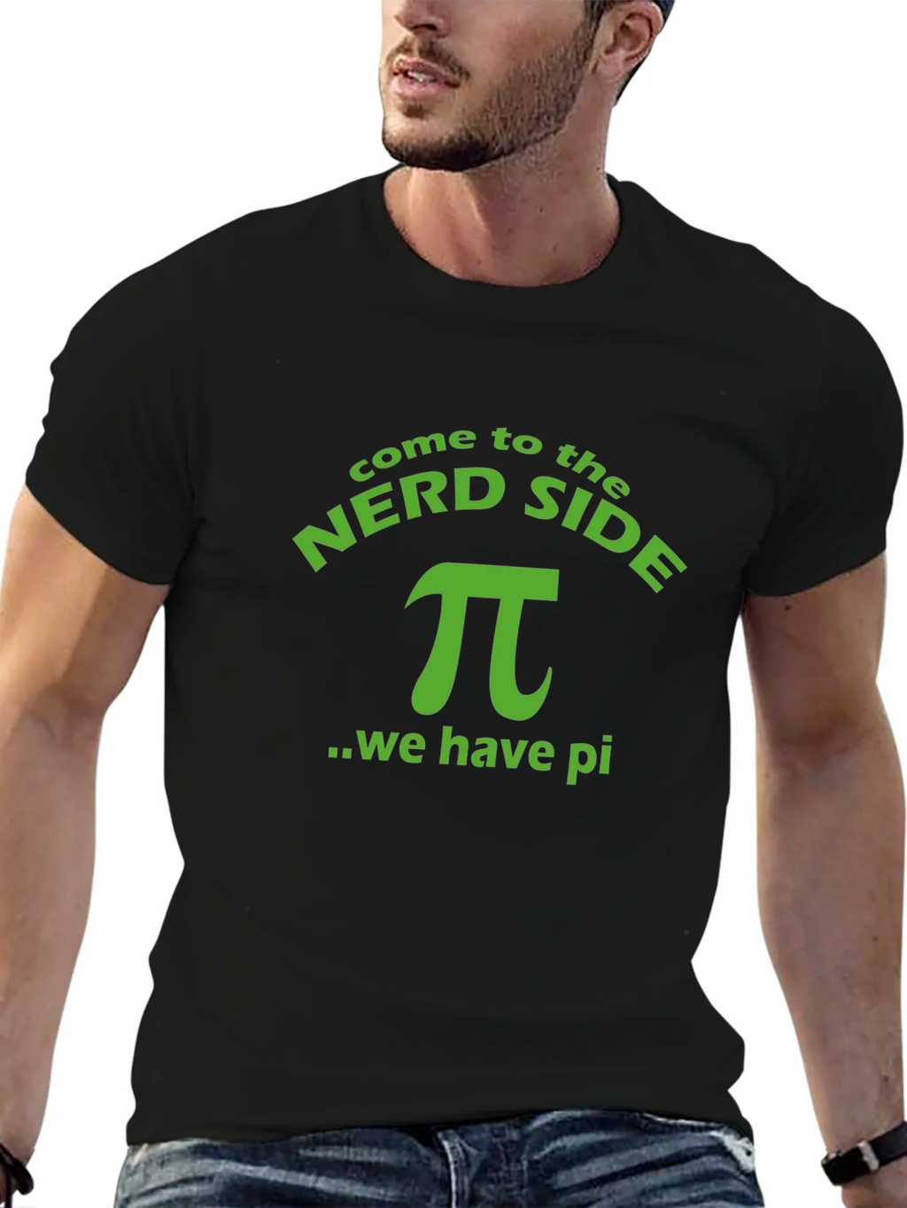 Nerd Side Pi T-Shirt - Soft Cotton Tee product image 6