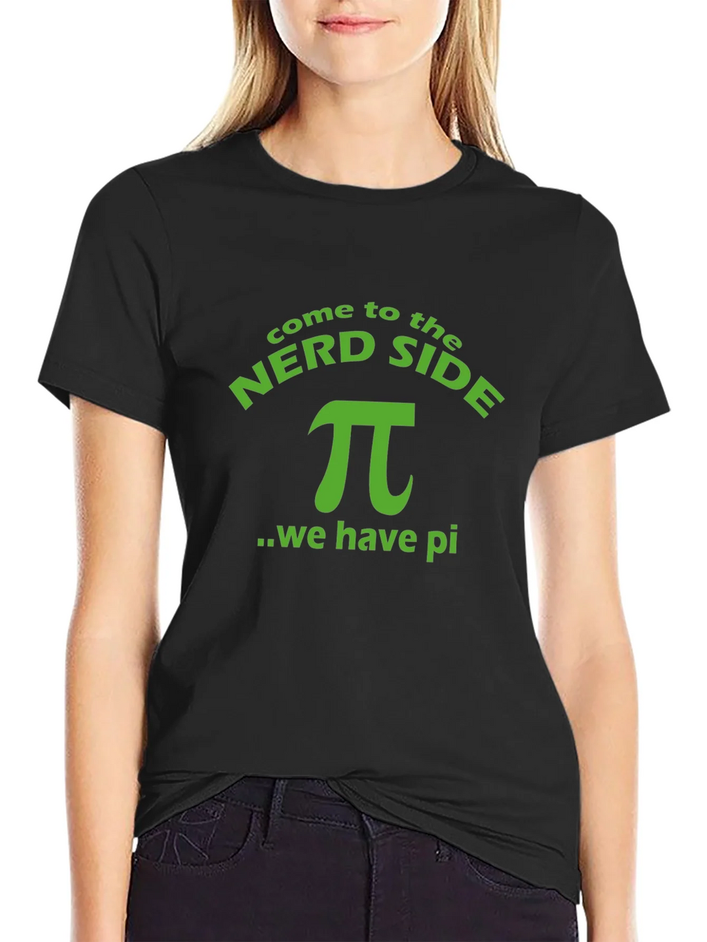 Nerd Side Pi T-Shirt - Soft Cotton Tee product image 2