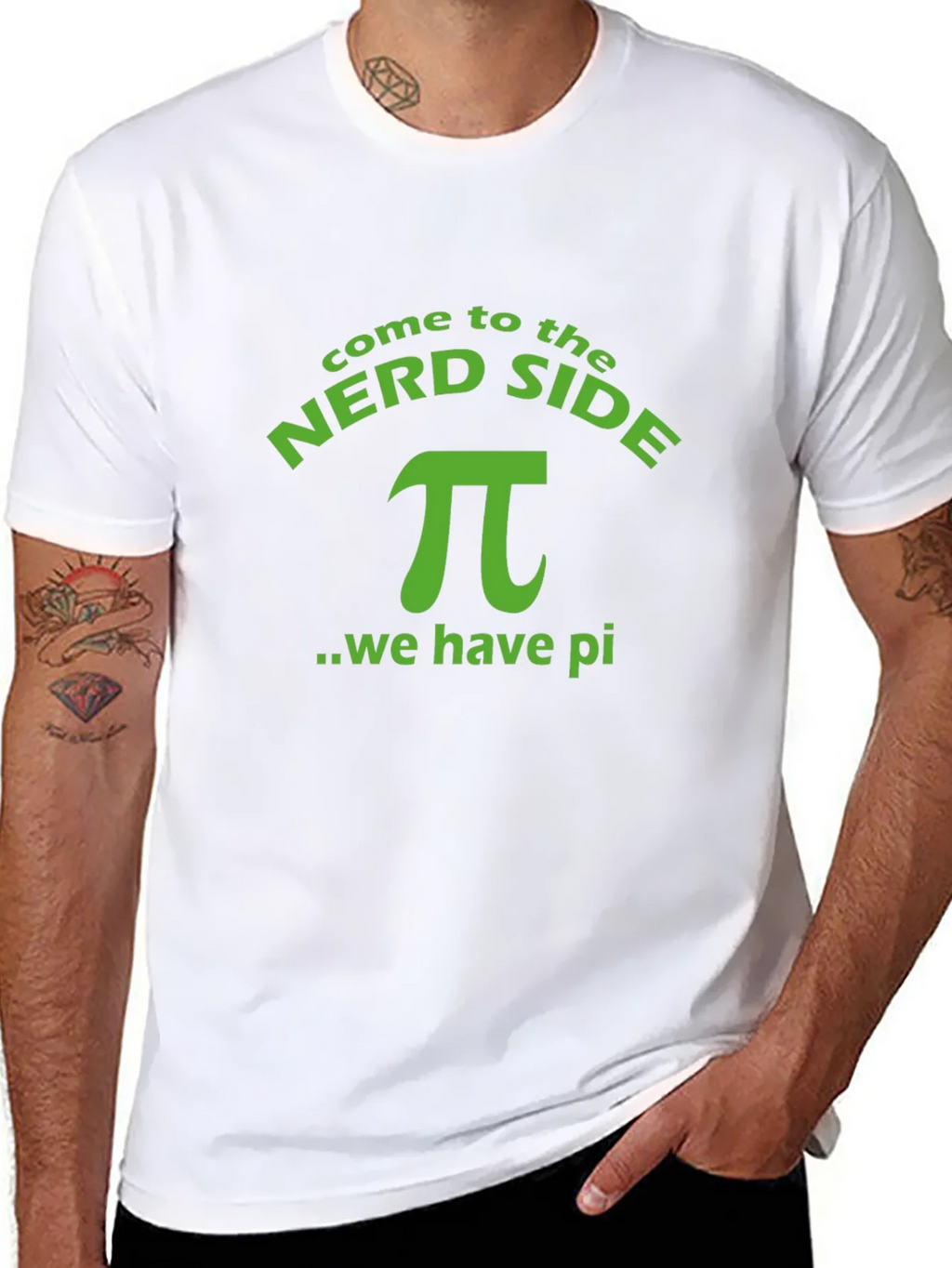 Nerd Side Pi T-Shirt - Soft Cotton Tee product image 7