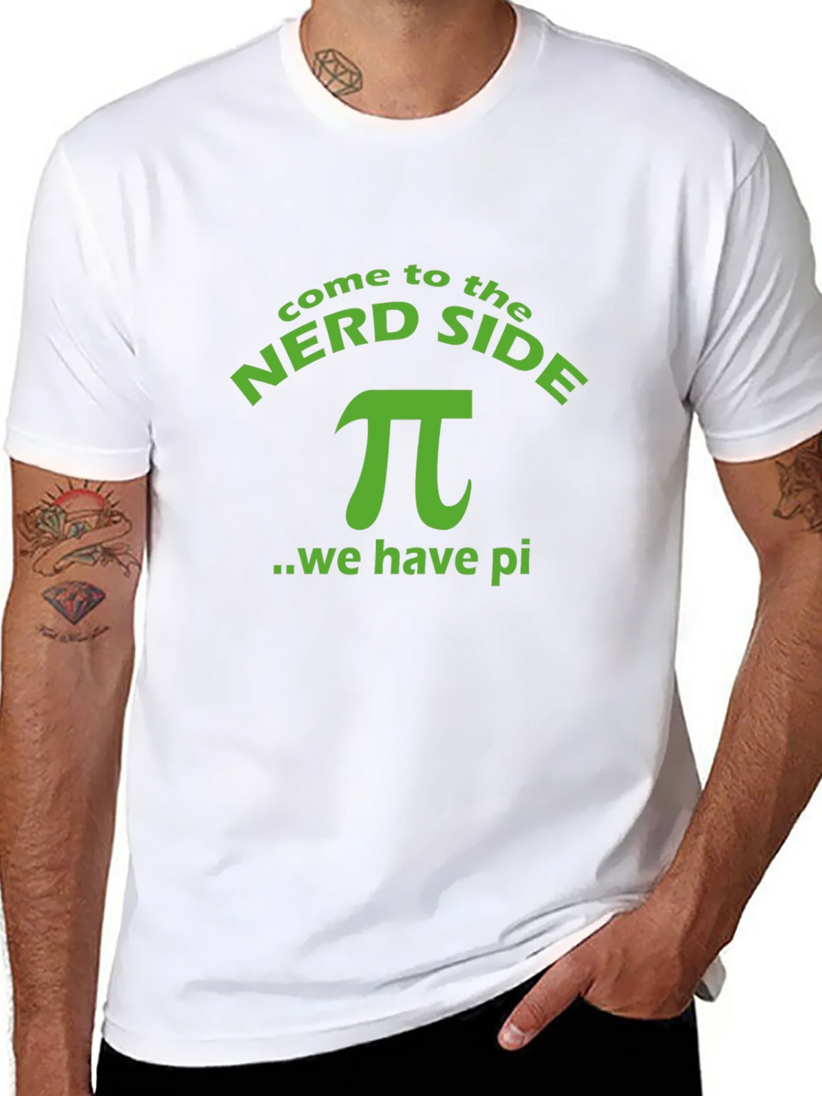 Nerd Side Pi T-Shirt - Soft Cotton Tee product image 7