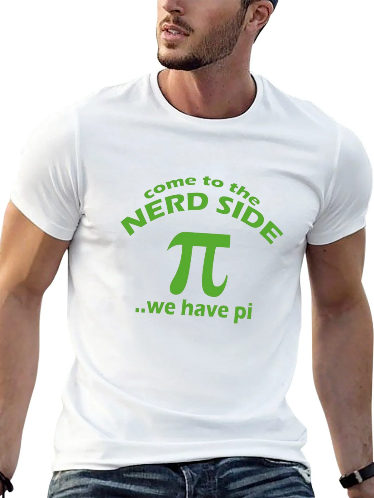 Nerd Side Pi T-Shirt - Soft Cotton Tee product image 12