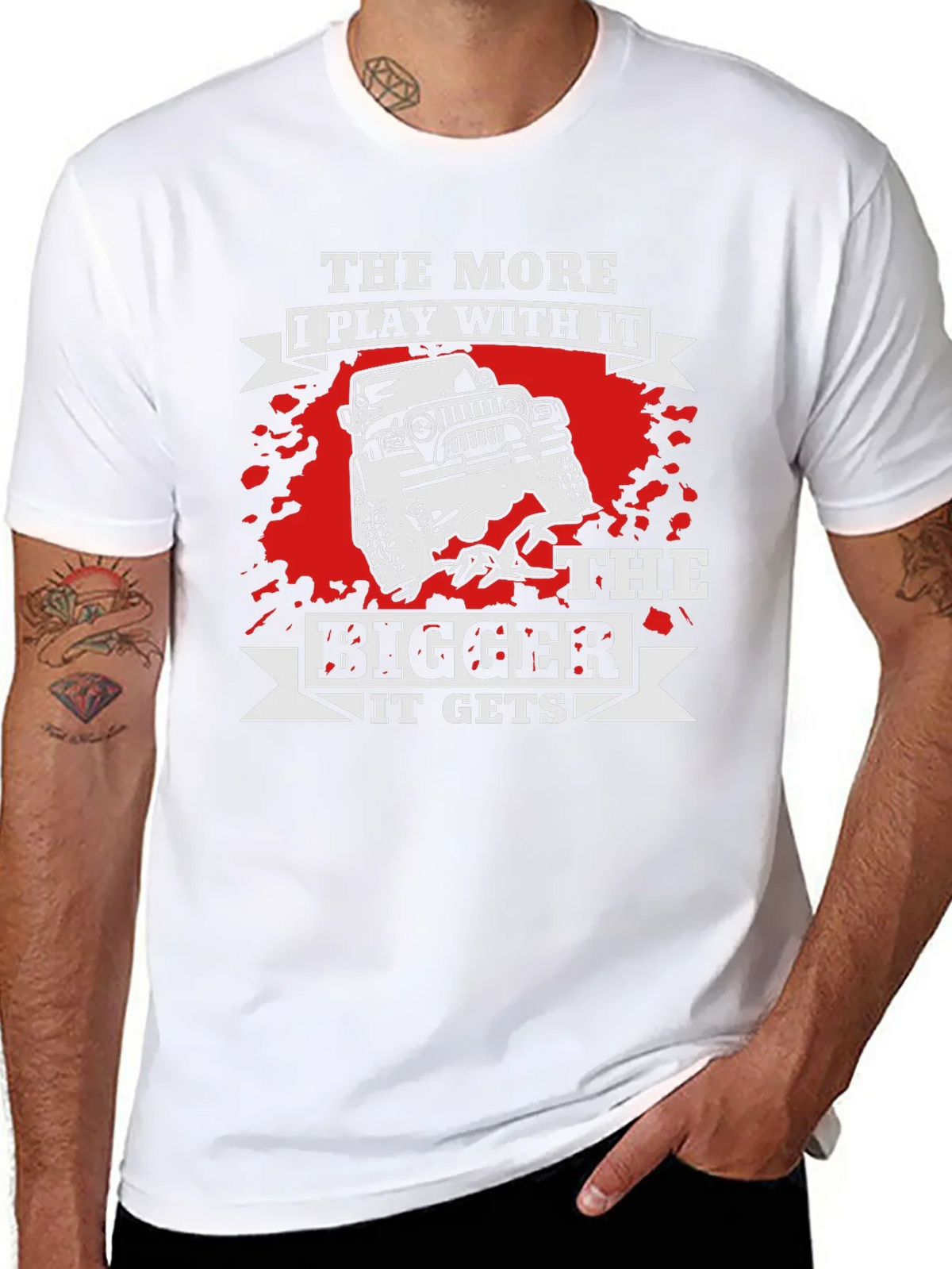 Jeep T-Shirt: The More I Play With It Bigger It Gets! product image 7