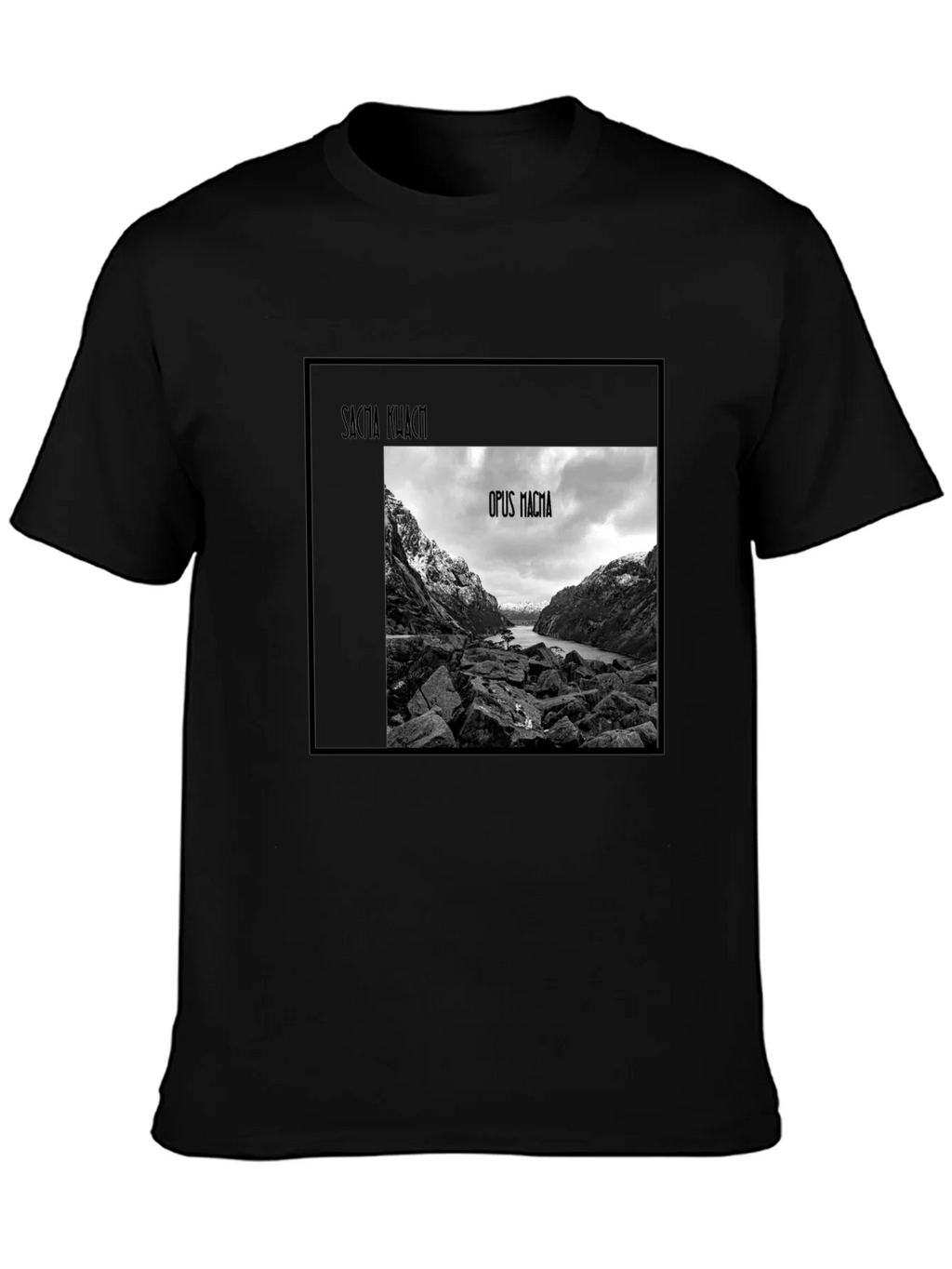 Opus Magma Black Graphic Tee product image 3