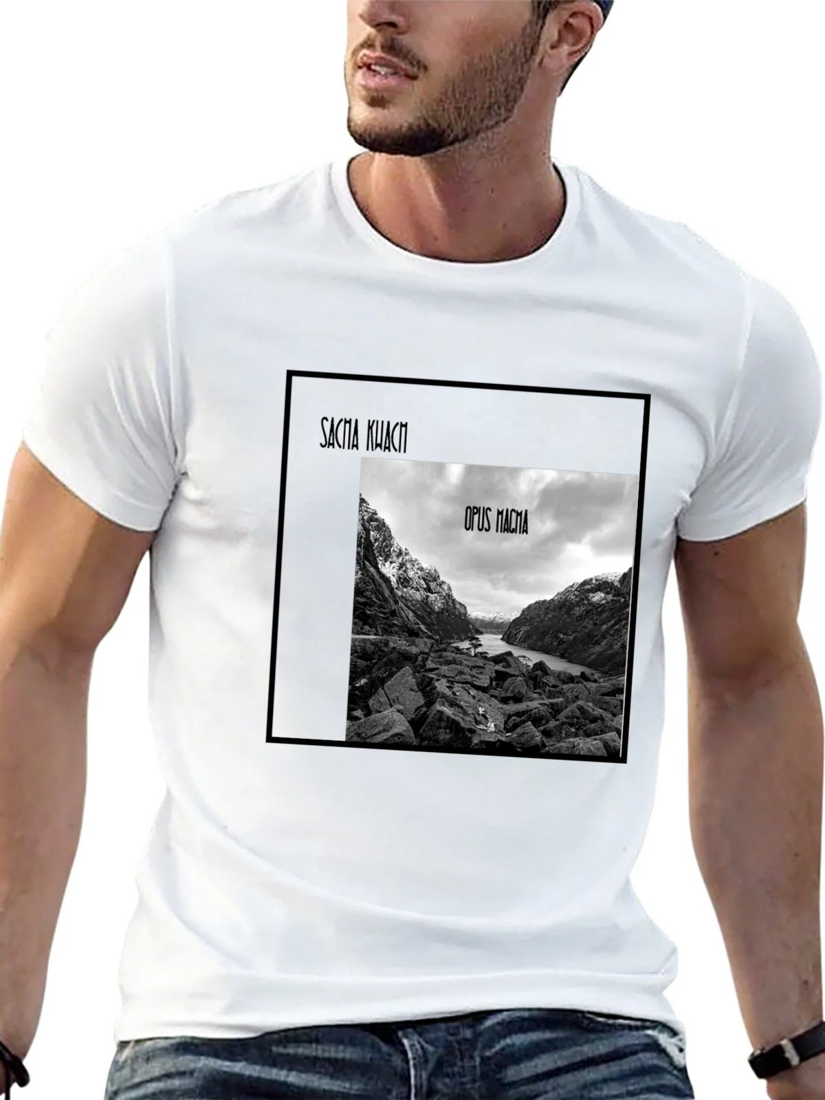 Opus Magma Black Graphic Tee product image 12