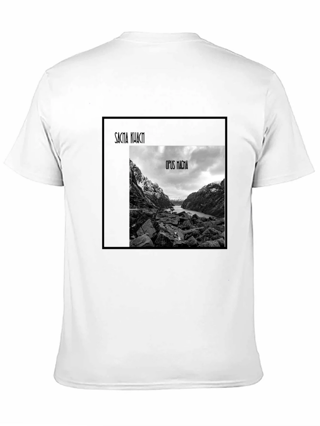 Opus Magma Black Graphic Tee product image 10