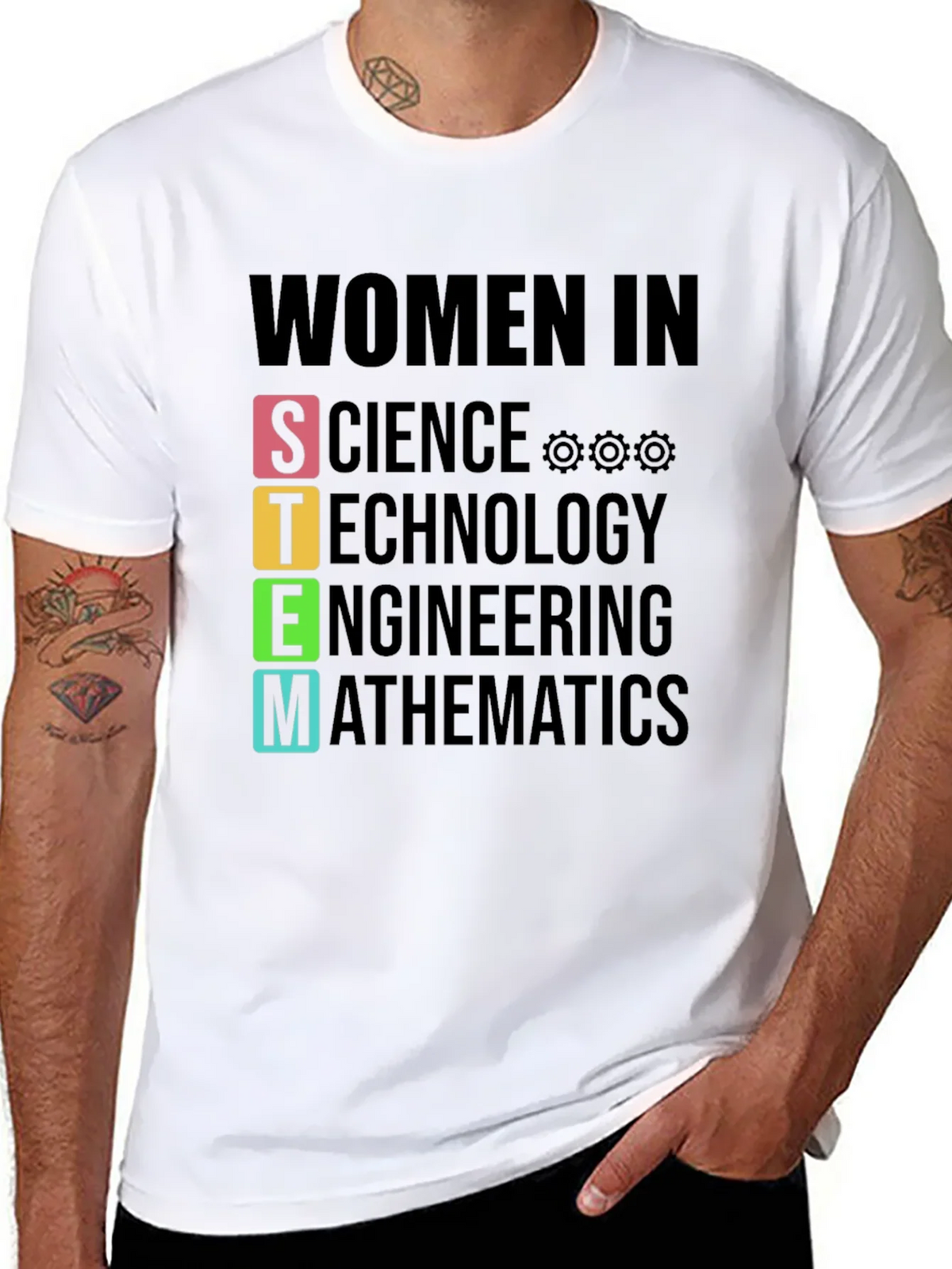 STEM Women in Science T-Shirt product image 7