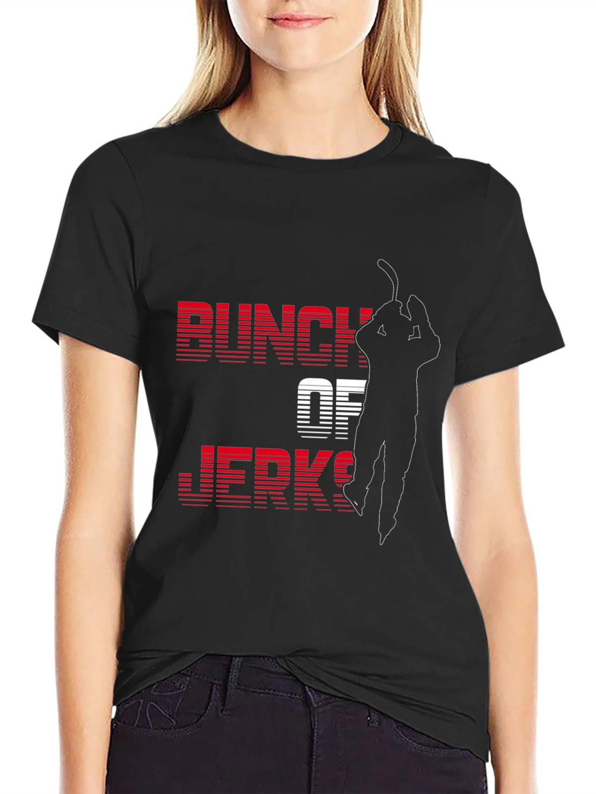 Bunch of Jerks Hockey Fan T-Shirt product image 2