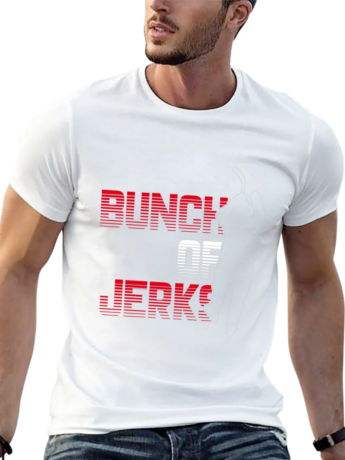 Bunch of Jerks Hockey Fan T-Shirt product image 12
