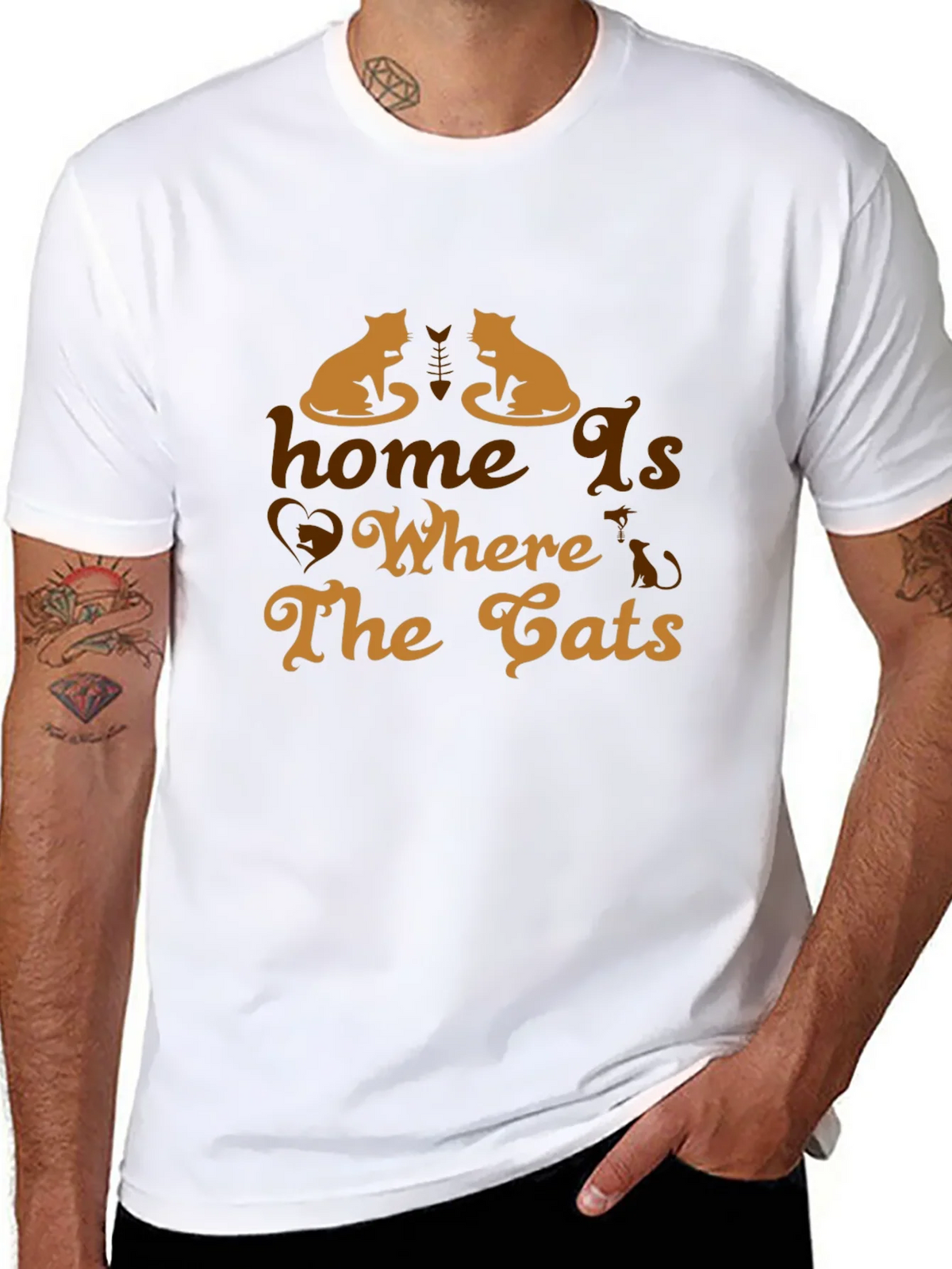 Home Is Where The Cats Are T-Shirt product image 7