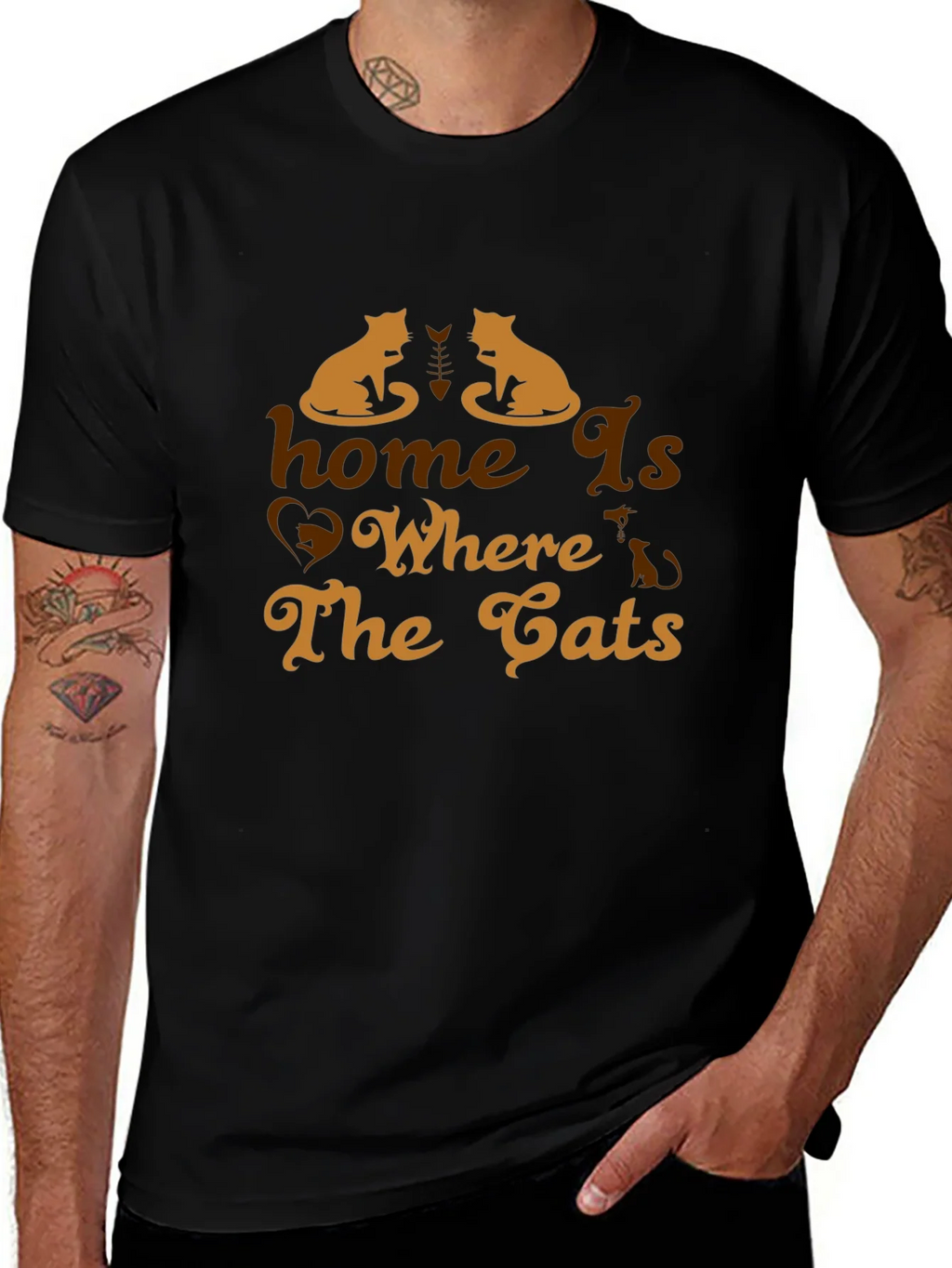 Home Is Where The Cats Are T-Shirt product image 1