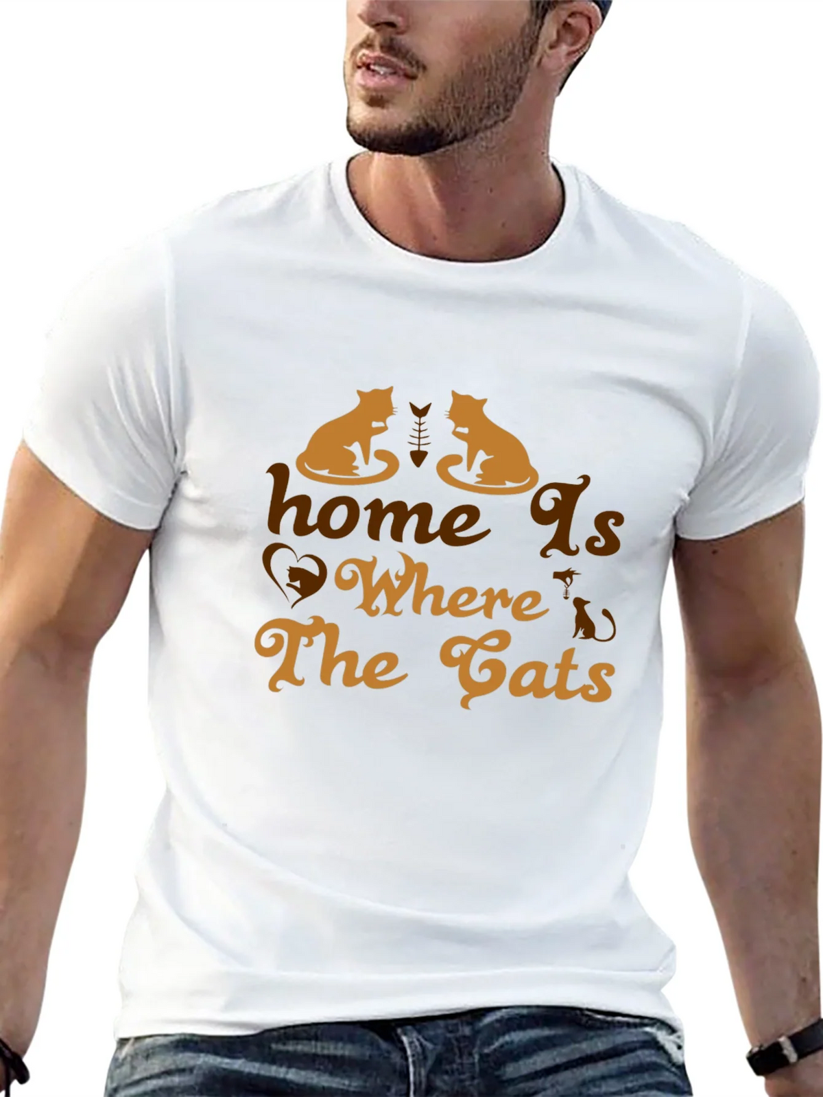 Home Is Where The Cats Are T-Shirt product image 12