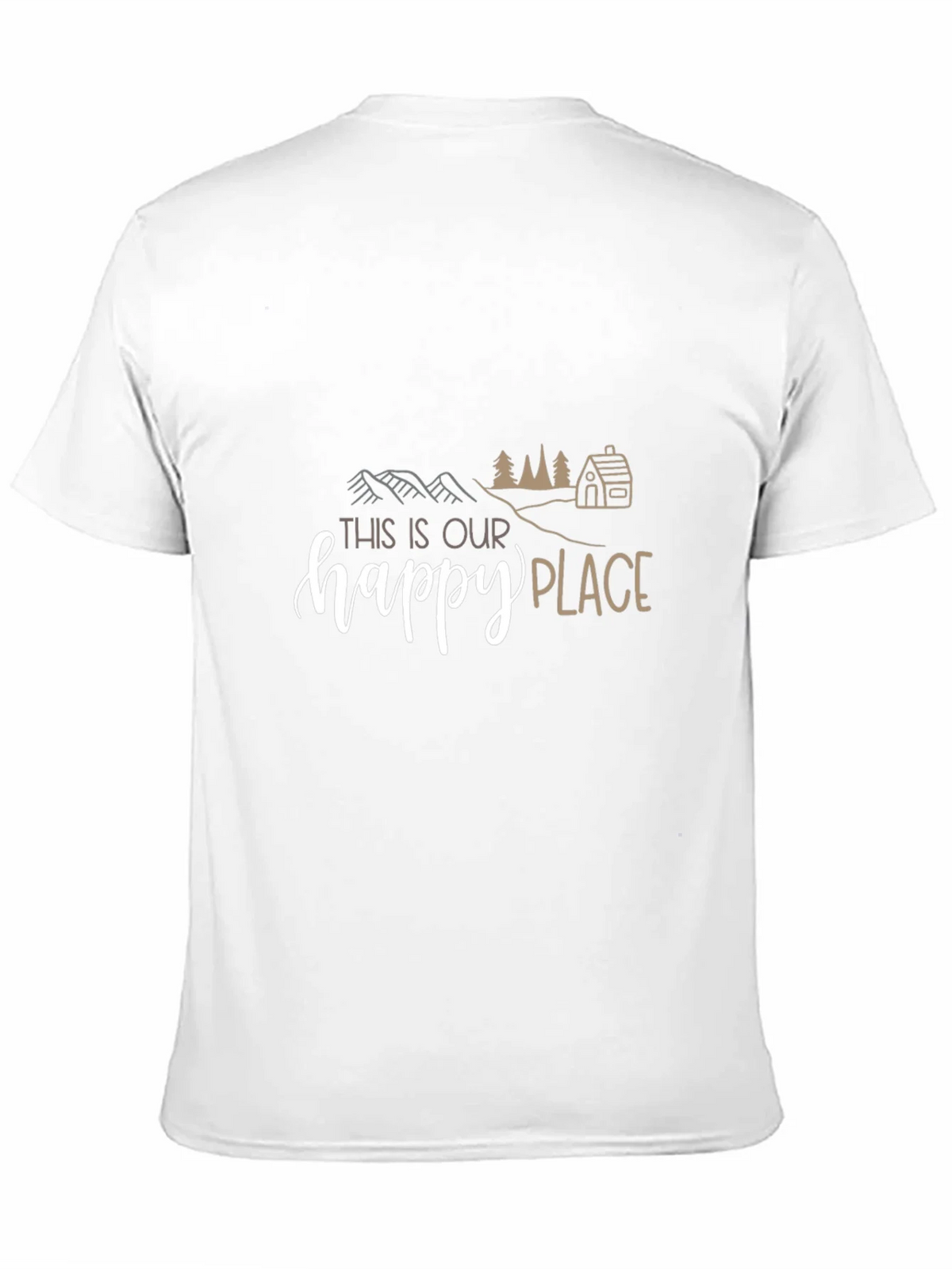 This Is Our Happy Place Graphic Tee - Black product image 10