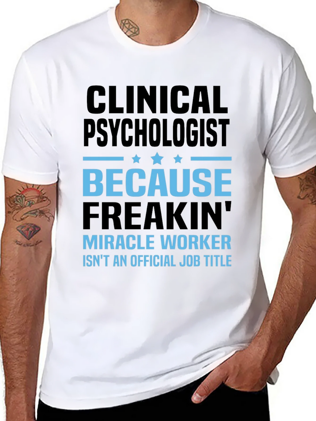 Clinical Psychologist T-Shirt - Miracle Worker Tee product image 4