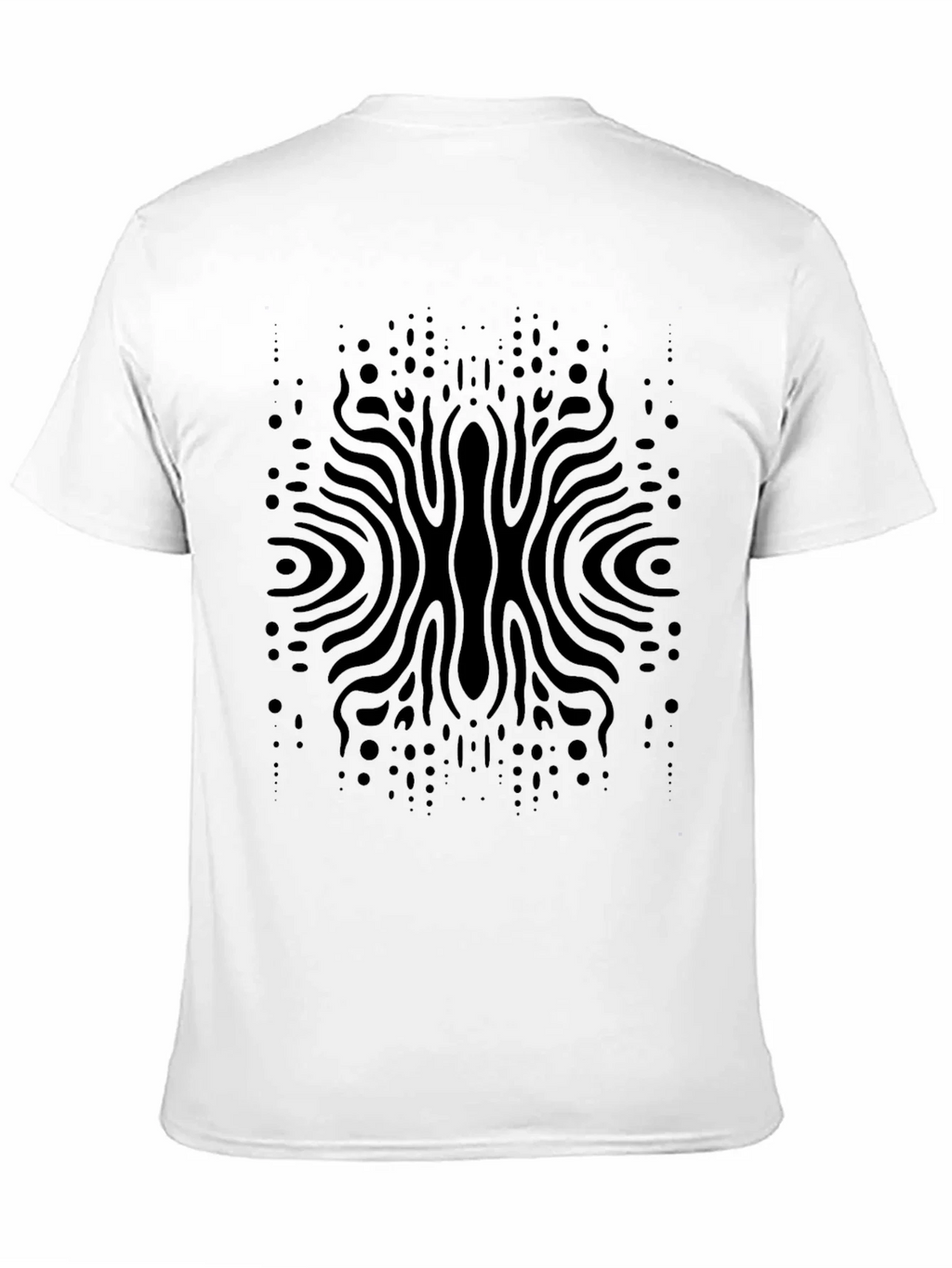 Abstract Black Pattern Tee - Modern Style product image 10