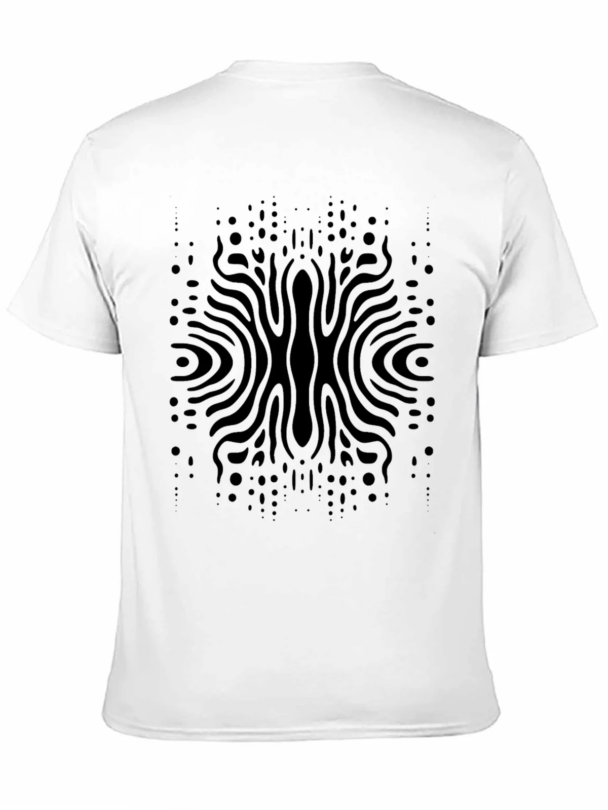 Abstract Black Pattern Tee - Modern Style product image 10