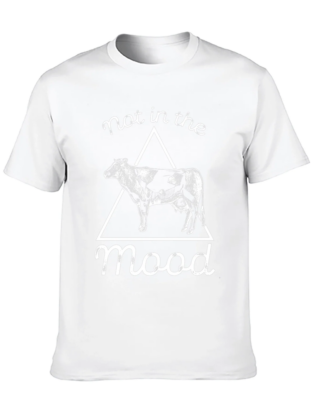 Not In The Mood Cow Graphic Tee product image 9