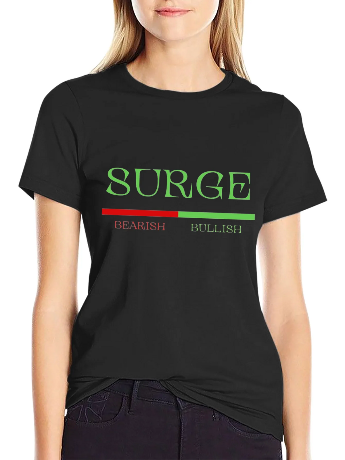 Surge Bearish Bullish Graphic Tee - Trader T-Shirt product image 2