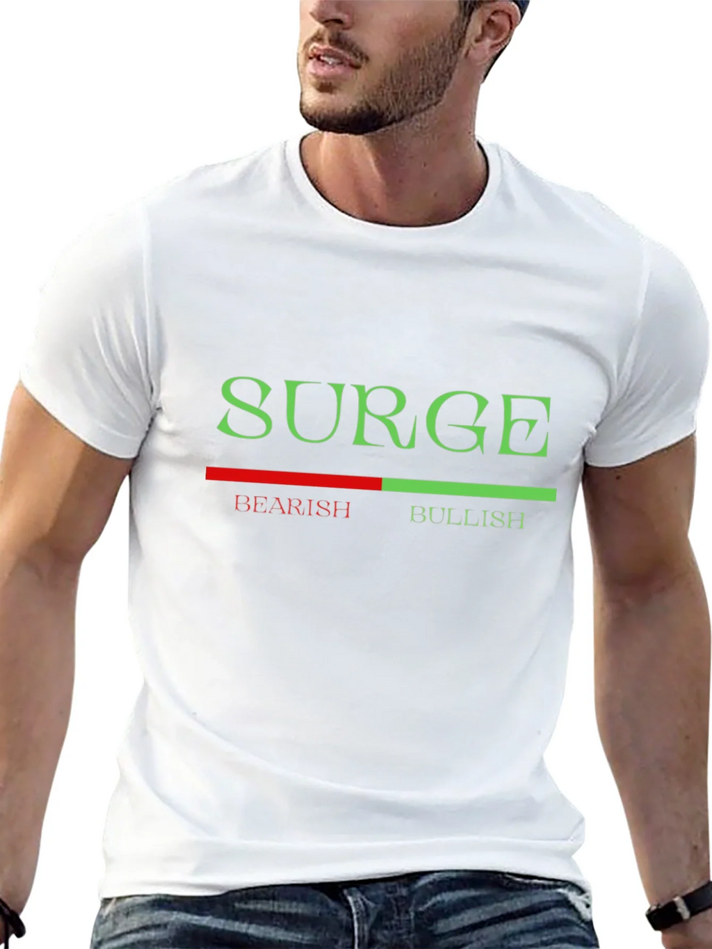 Surge Bearish Bullish Graphic Tee - Trader T-Shirt product image 10