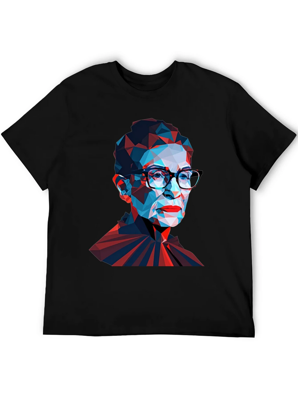 Geometric RBG T-Shirt - Black product image 5