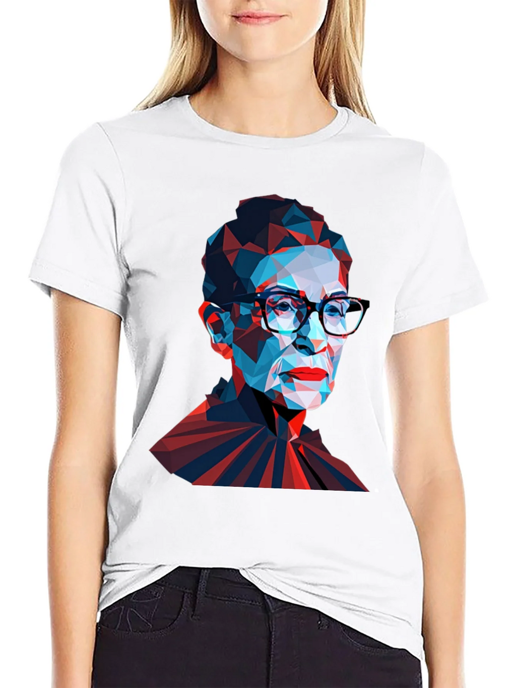 Geometric RBG T-Shirt - Black product image 8