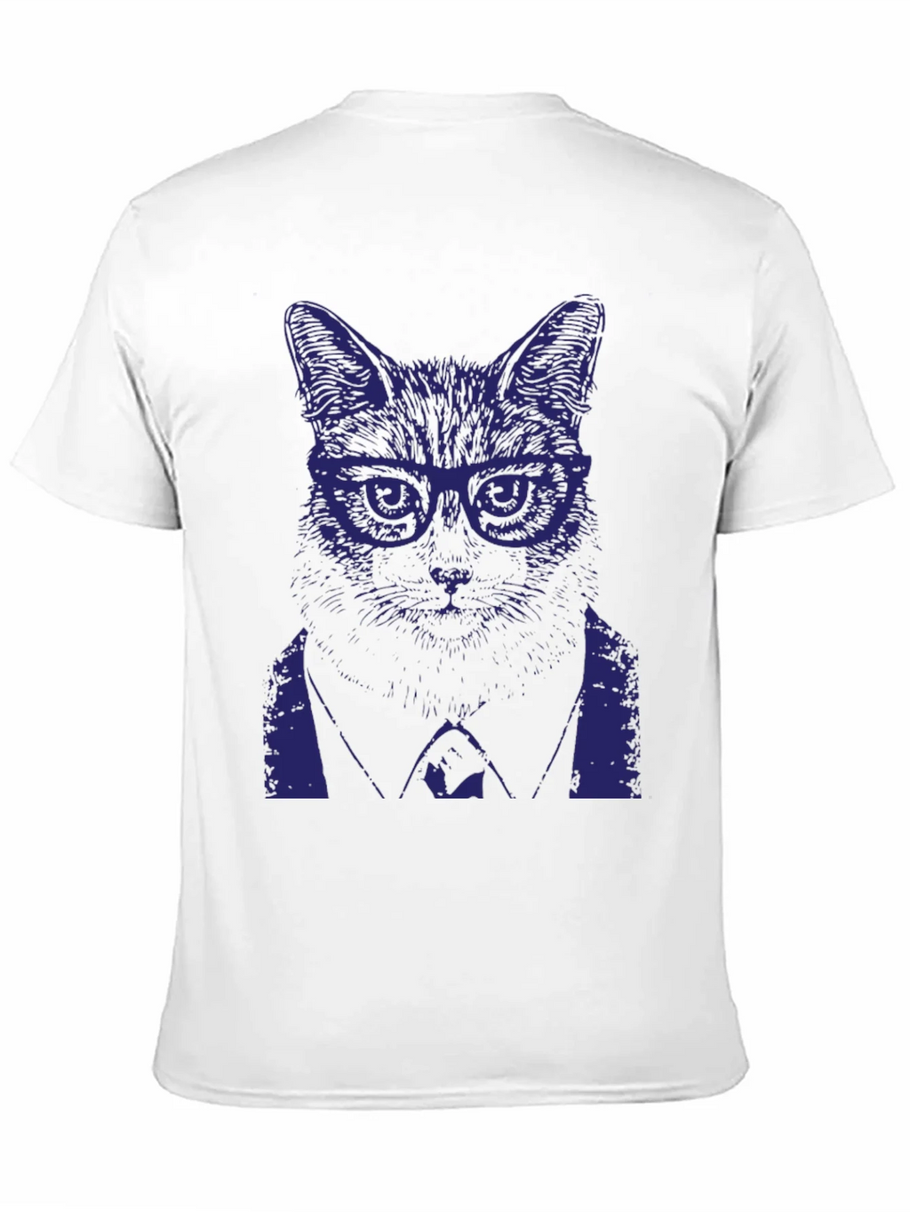 Cool Cat in Suit Graphic T-Shirt product image 3