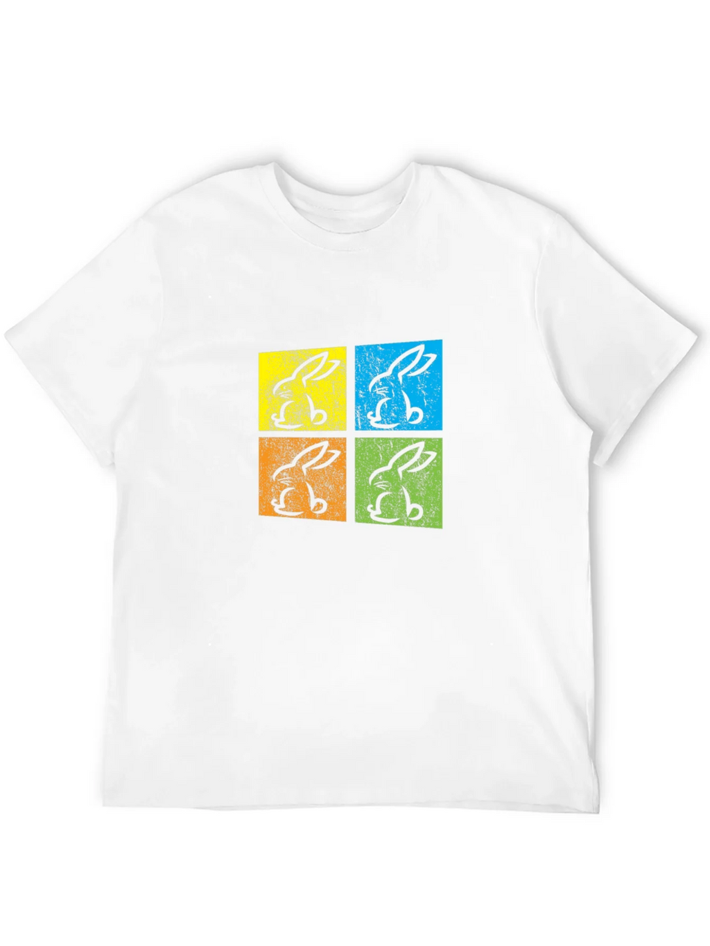Retro Easter Bunny Pop Art T-Shirt product image 11