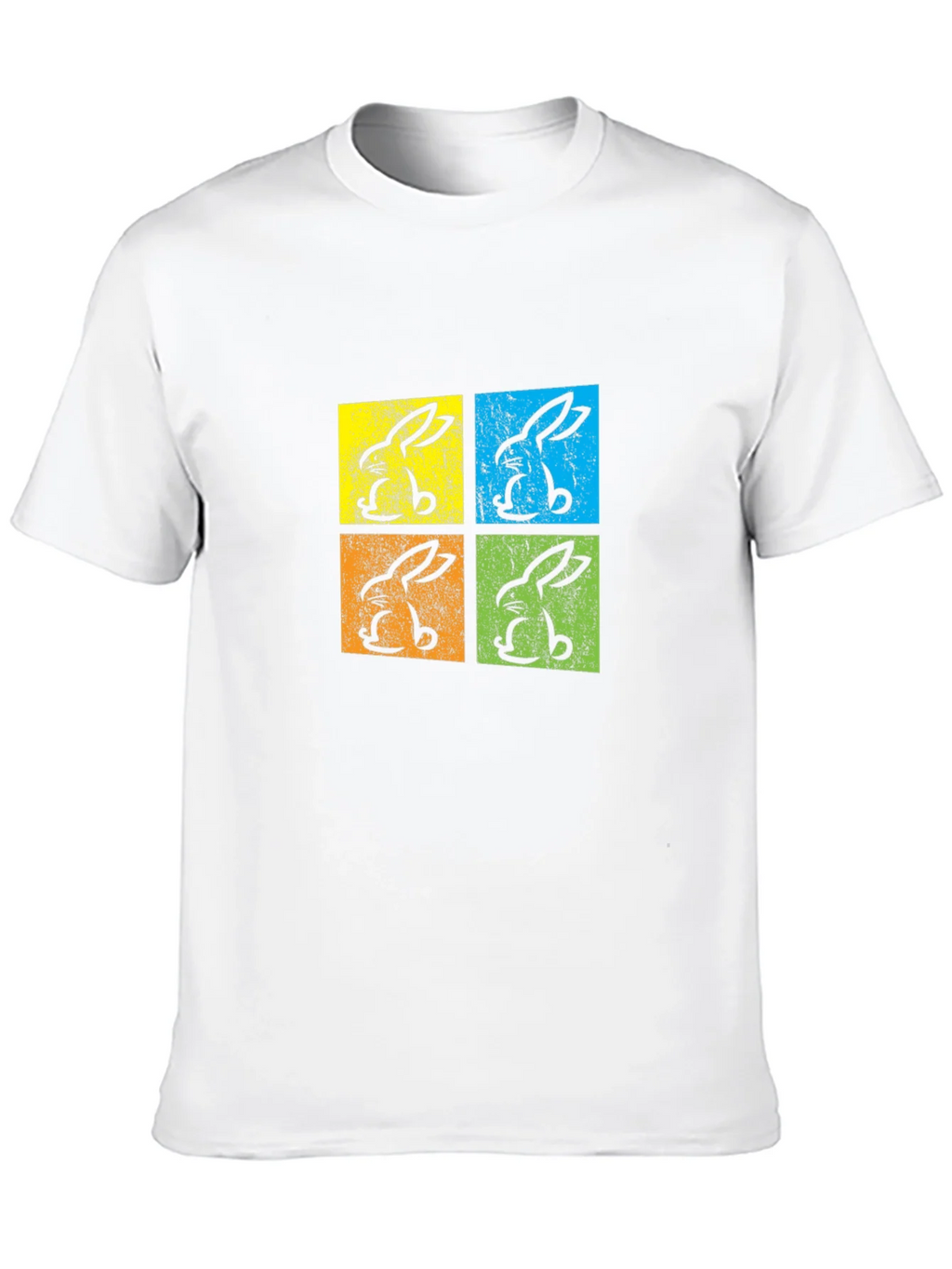 Retro Easter Bunny Pop Art T-Shirt product image 9