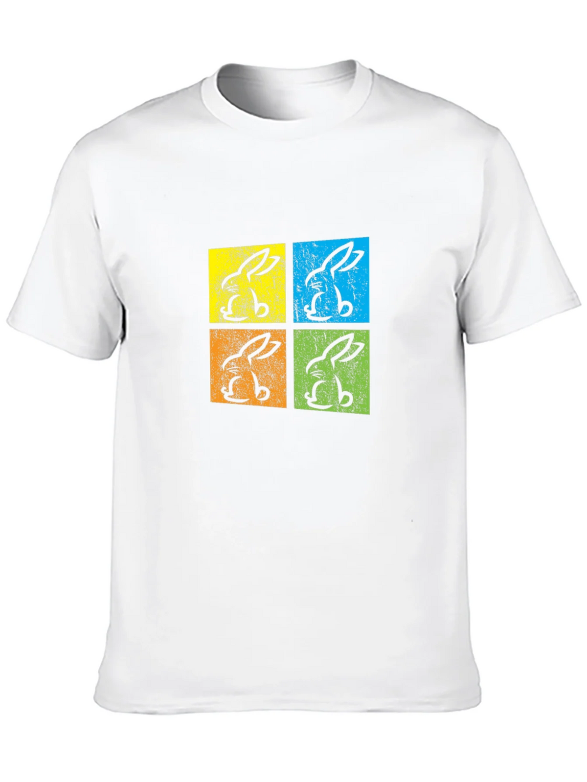 Retro Easter Bunny Pop Art T-Shirt product image 9