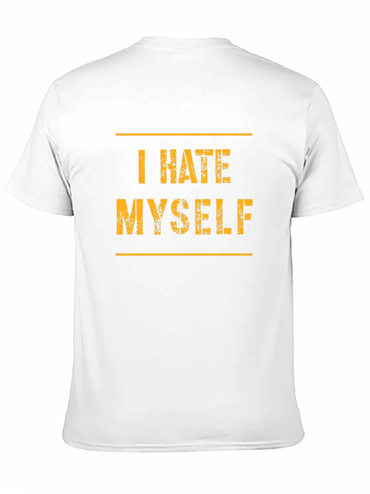I Hate Myself T-Shirt - Black Graphic Tee product image 10
