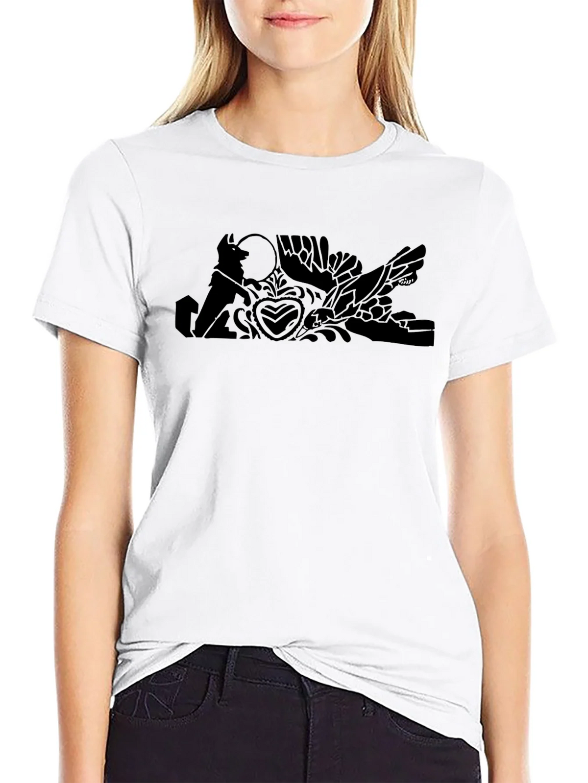 Silhouette Graphic Tee - Black product image 8