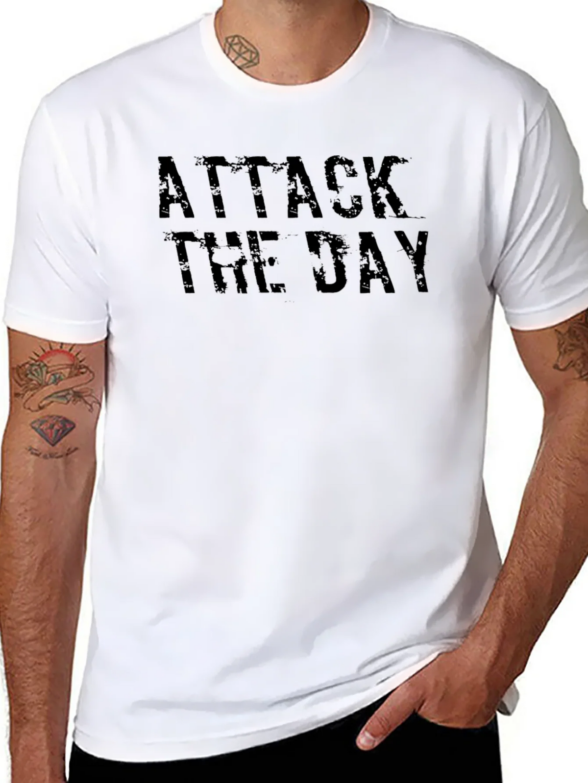 Attack the Day Graphic T-Shirt product image 7