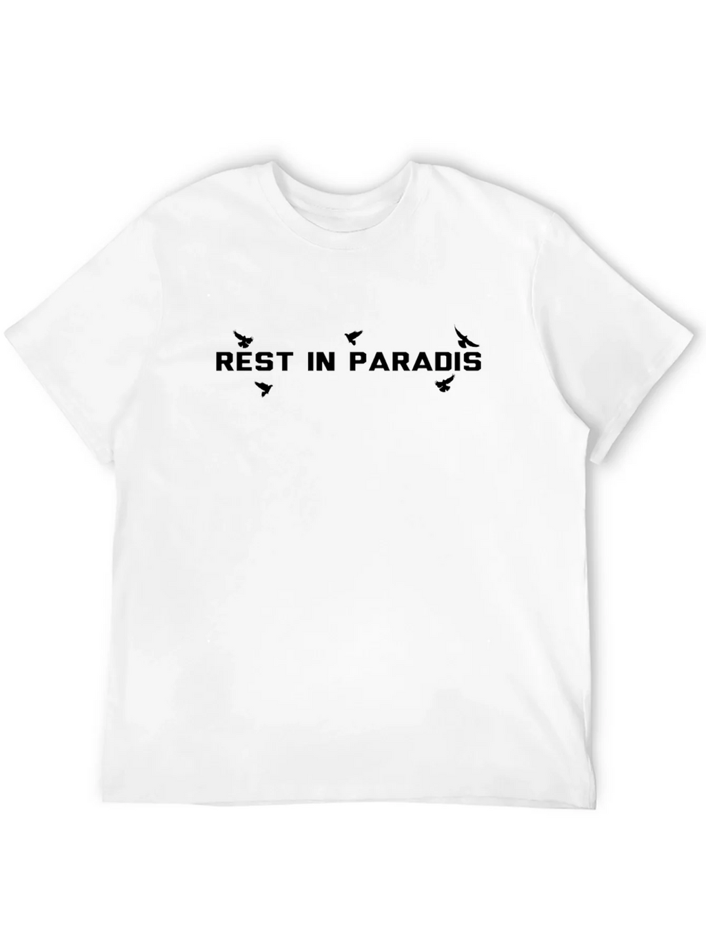 Rest In Paradise Graphic Tee - Black Casual Style product image 7