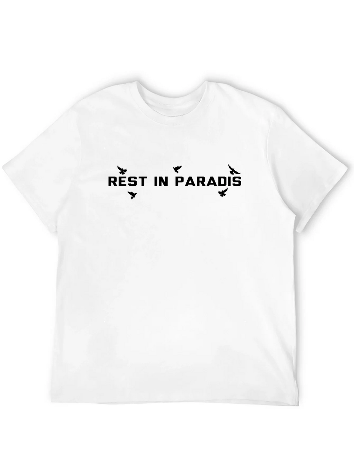 Rest In Paradise Graphic Tee - Black Casual Style product image 7