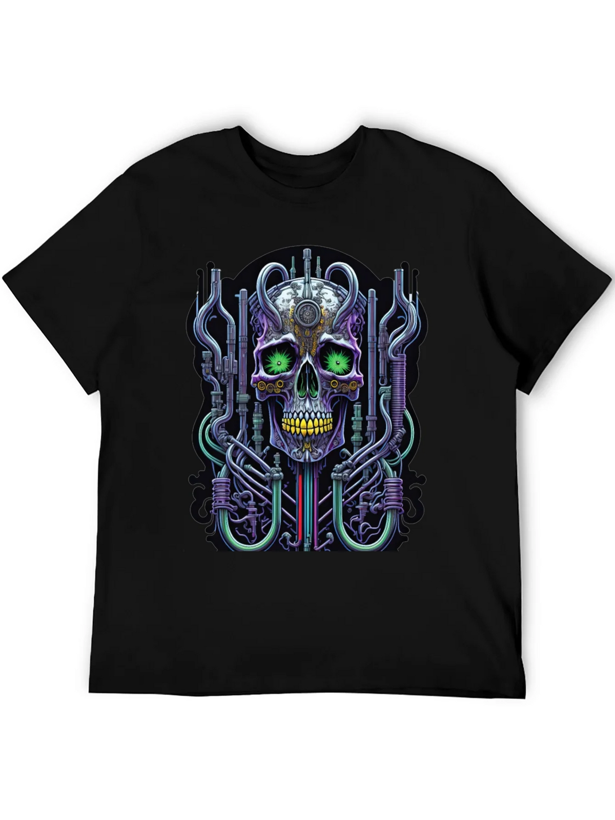 Cyberpunk Skull Graphic Tee - Unique Design product image 5