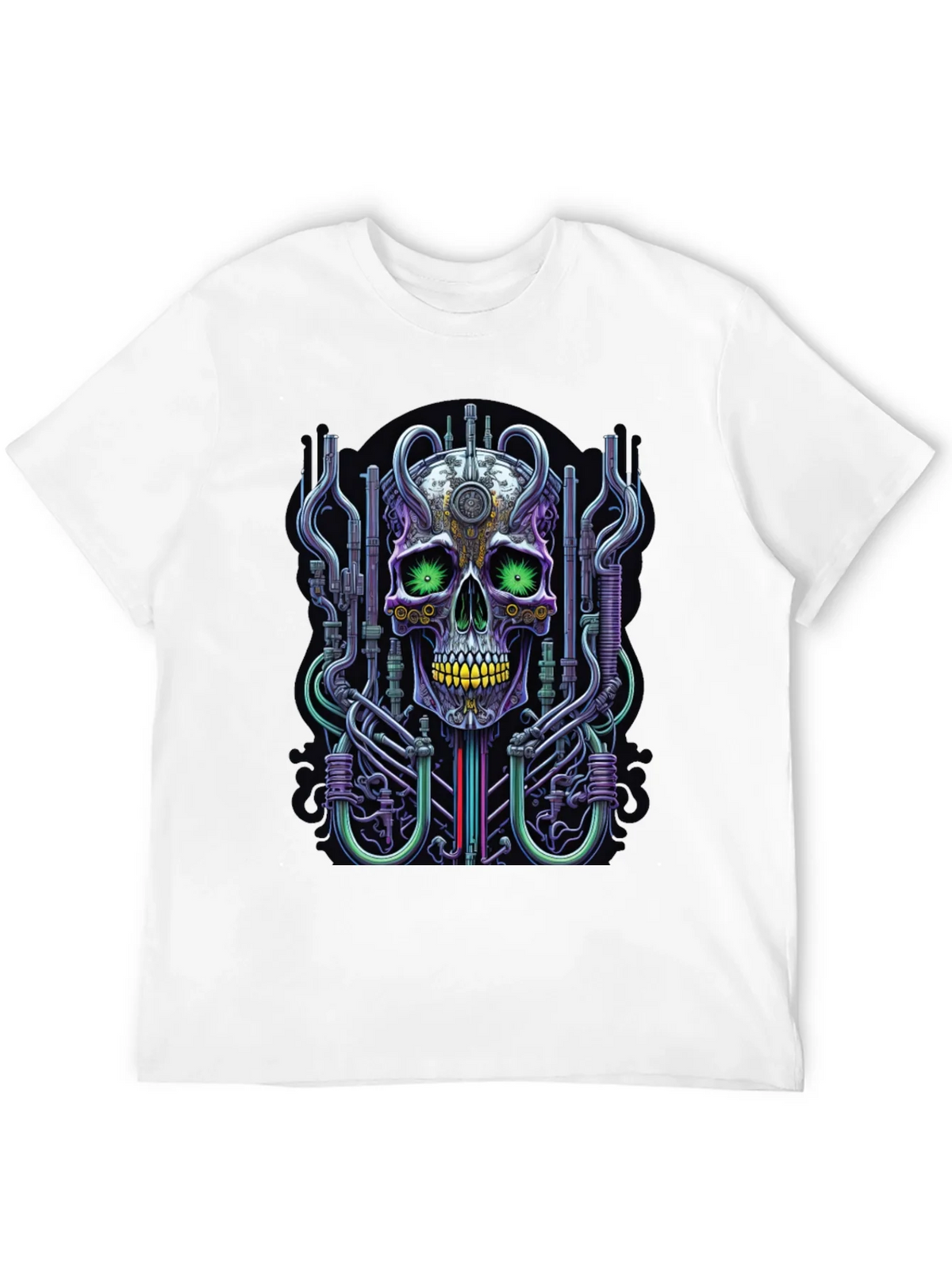 Cyberpunk Skull Graphic Tee - Unique Design product image 11