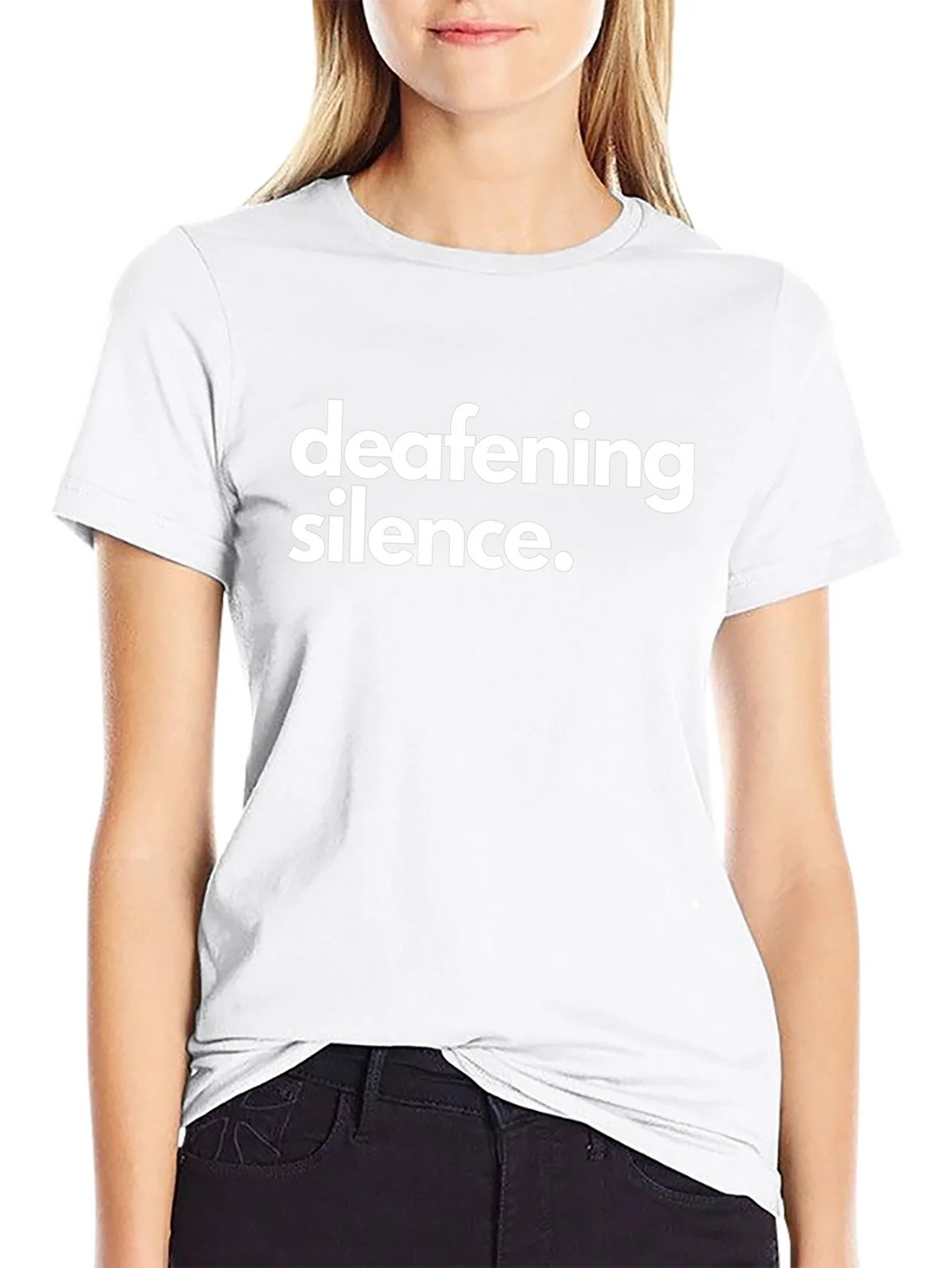 Deafening Silence Graphic Tee - Black product image 8