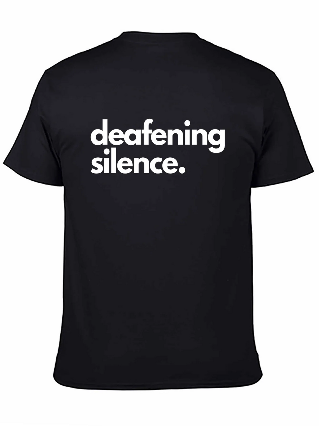 Deafening Silence Graphic Tee - Black product image 4