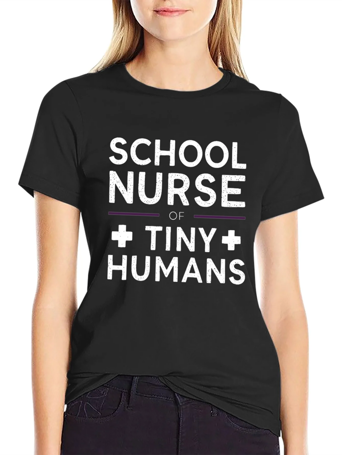 School Nurse of Tiny Humans Graphic Tee product image 2