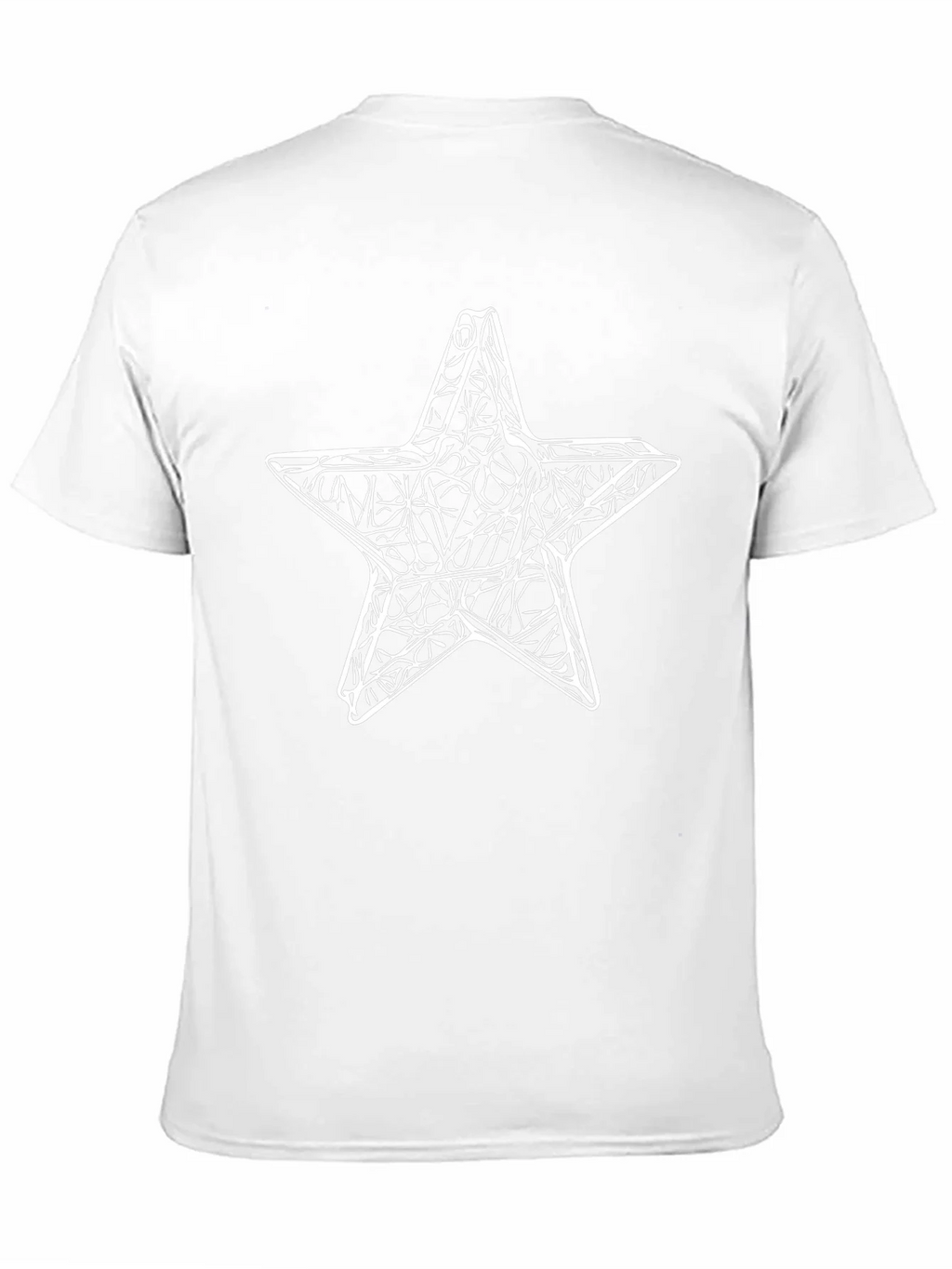 Abstract Star Graphic Tee - Mens Black T-Shirt product image 10